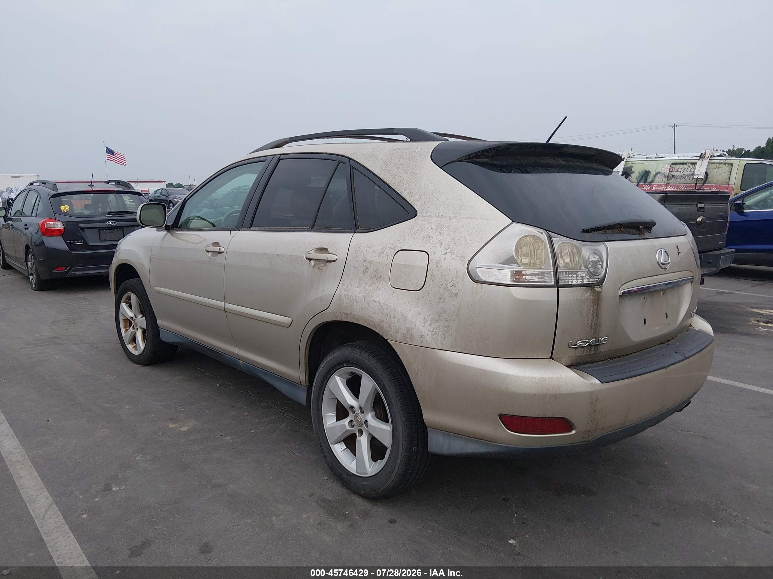 2006 Lexus Rx 330   Champagne vin: 2T2GA31UX6C047822