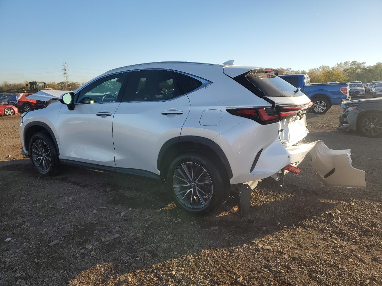 2022 Lexus Nx 350 Белый vin: 2T2GGCEZ0NC002259
