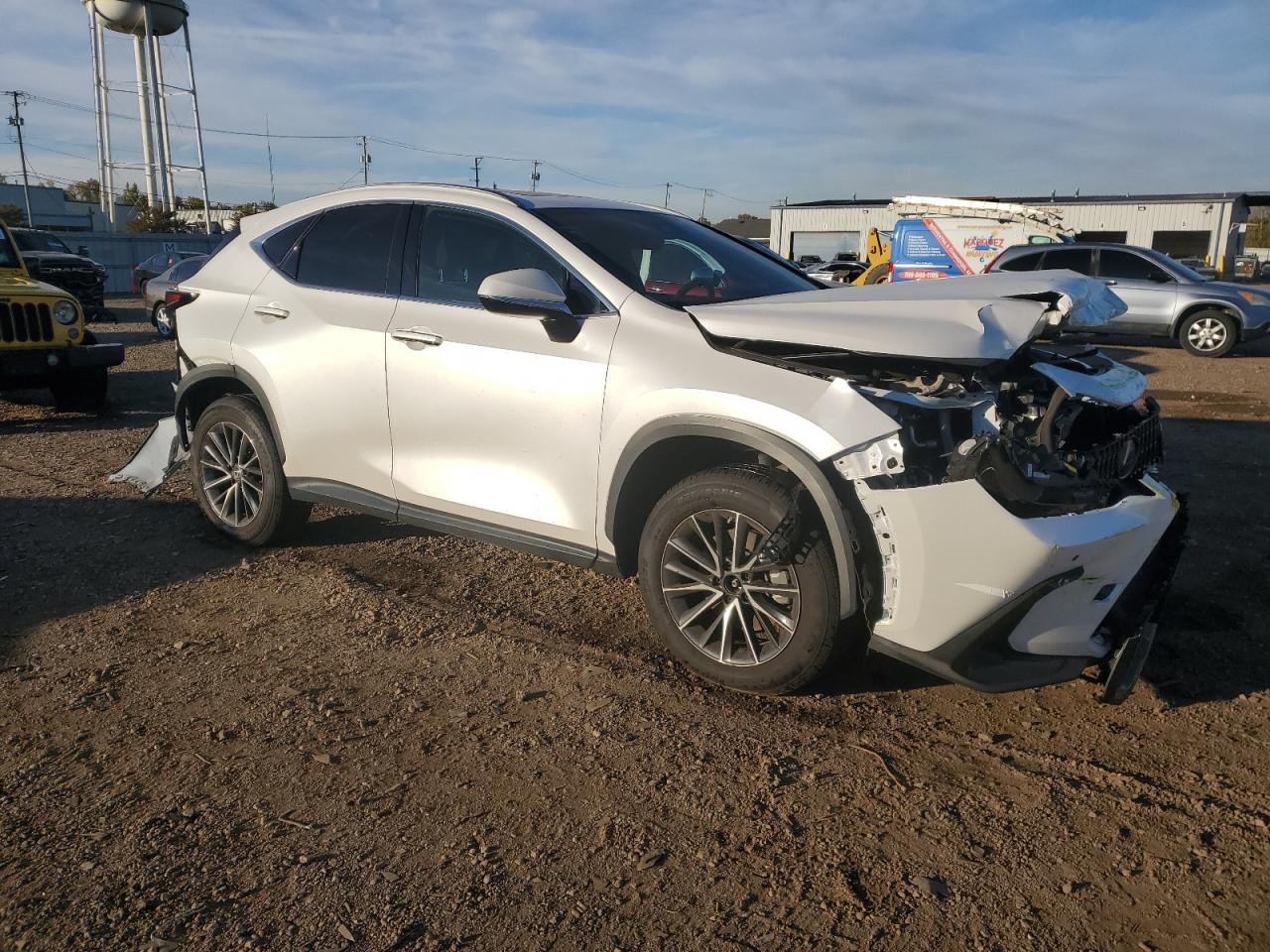 2022 Lexus Nx 350 Белый vin: 2T2GGCEZ0NC002259