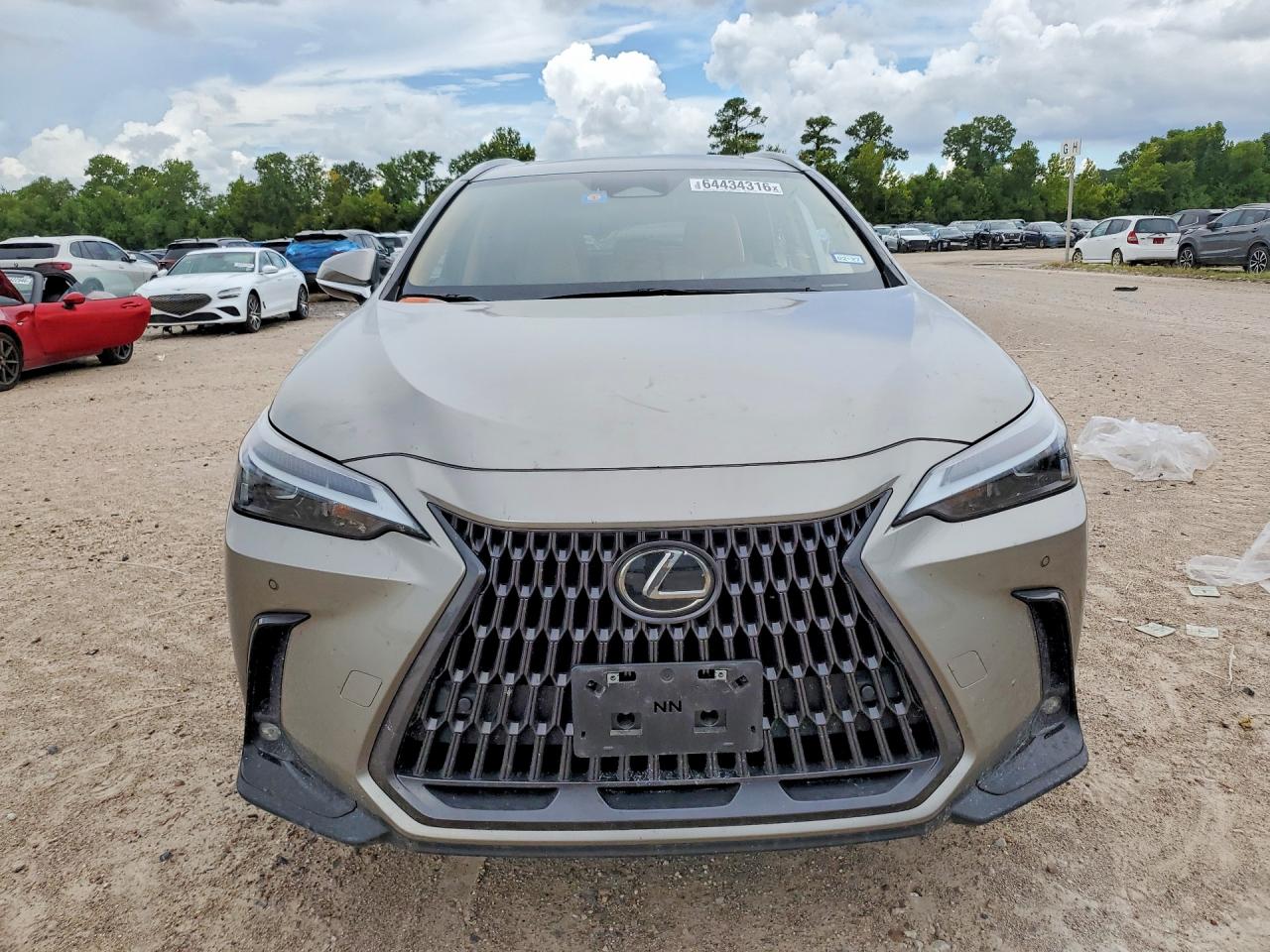 2023 Lexus Nx 350 Silver vin: 2T2GGCEZ0PC023678