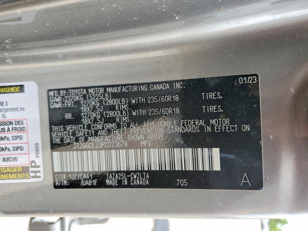 2023 Lexus Nx 350 Silver vin: 2T2GGCEZ0PC023678