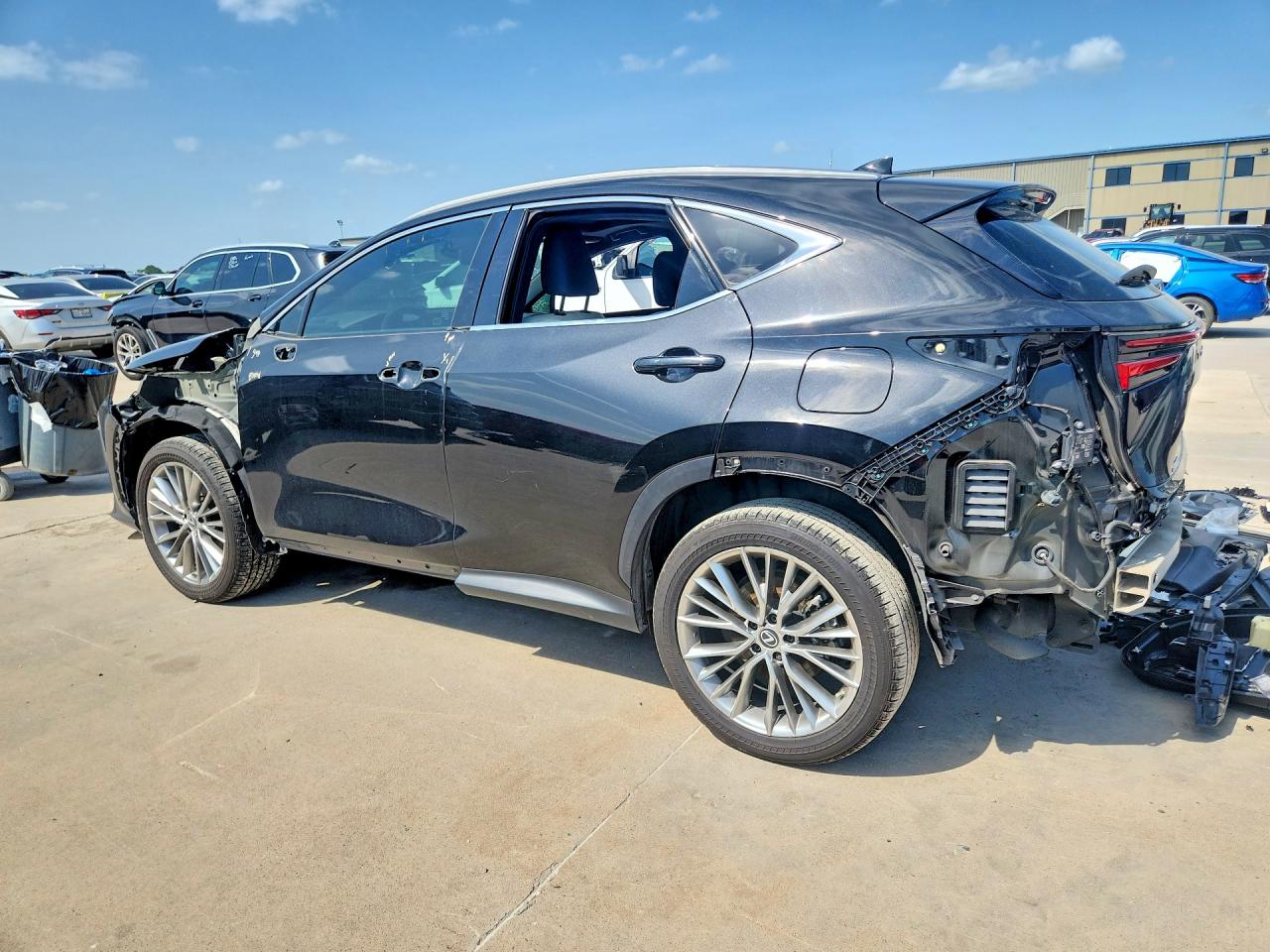 2022 Lexus Nx 350 Черный vin: 2T2GGCEZ3NC004247