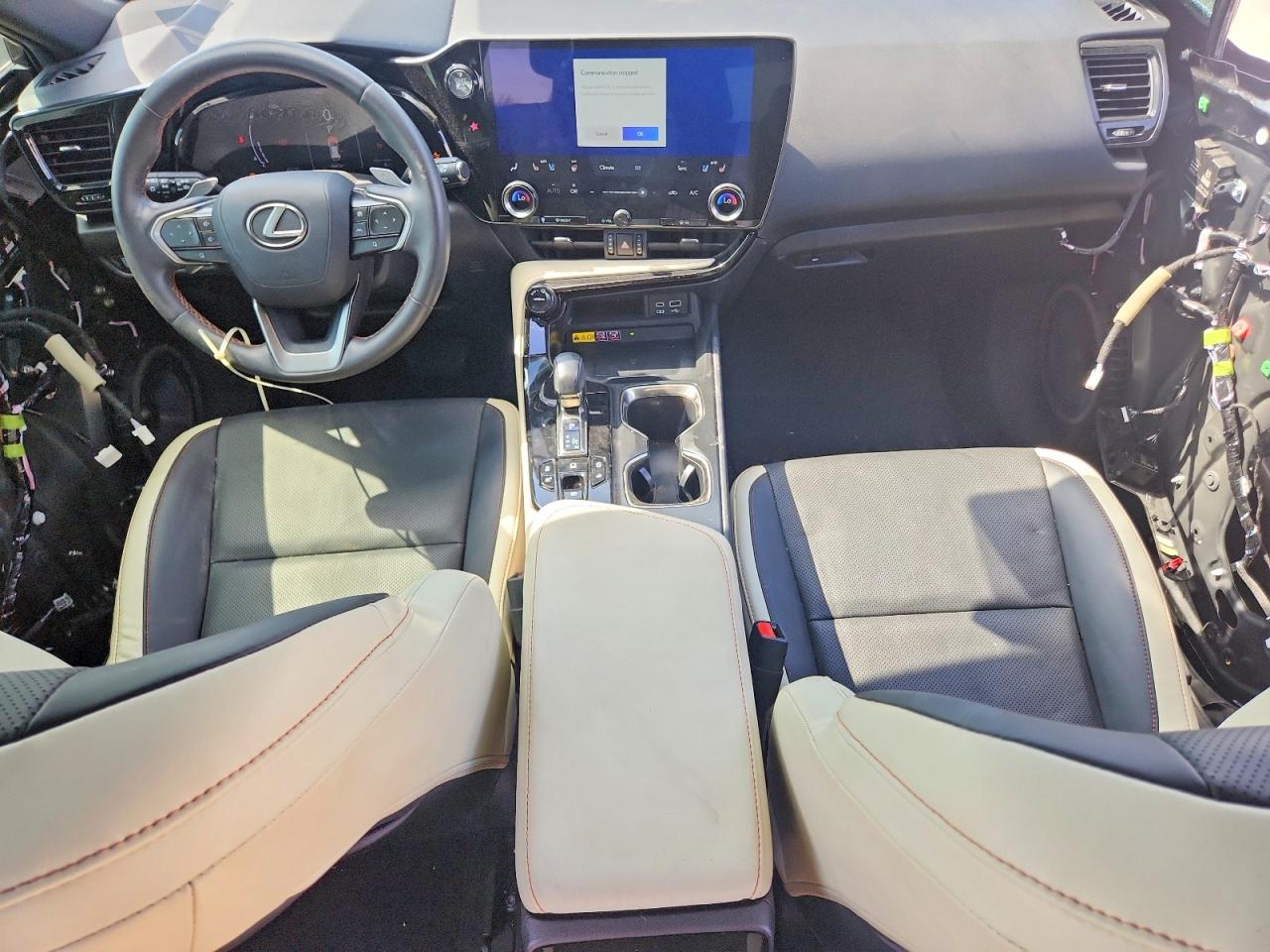 2022 Lexus Nx 350 Черный vin: 2T2GGCEZ3NC004247