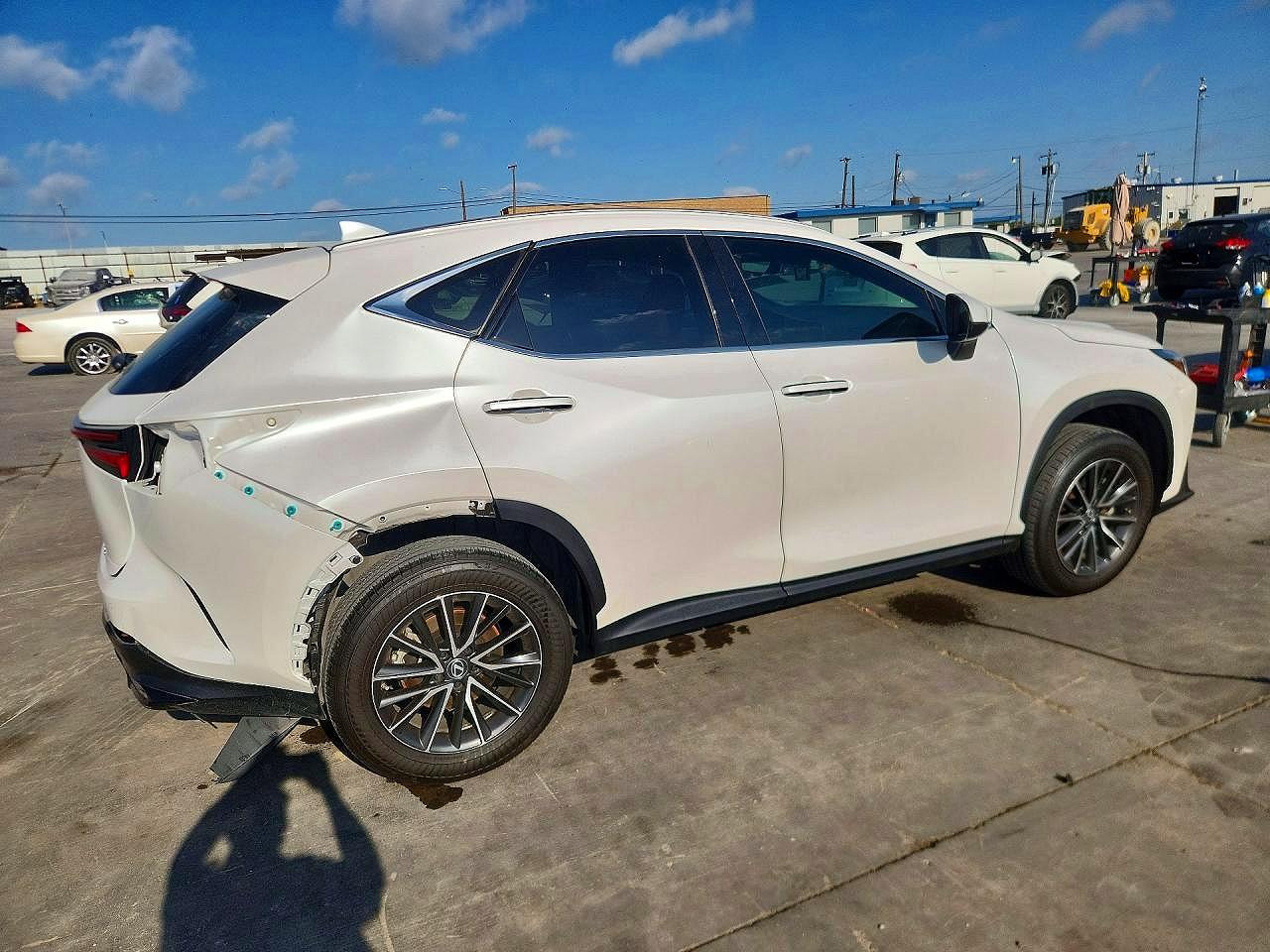 2022 Lexus Nx 350 Белый vin: 2T2GGCEZ3NC012977