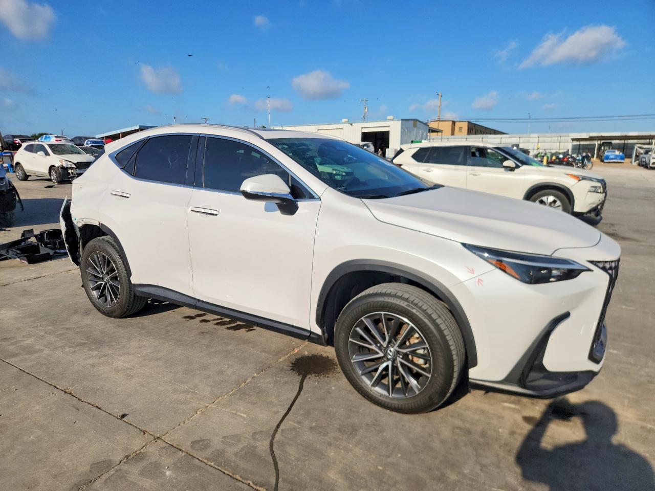 2022 Lexus Nx 350 Белый vin: 2T2GGCEZ3NC012977