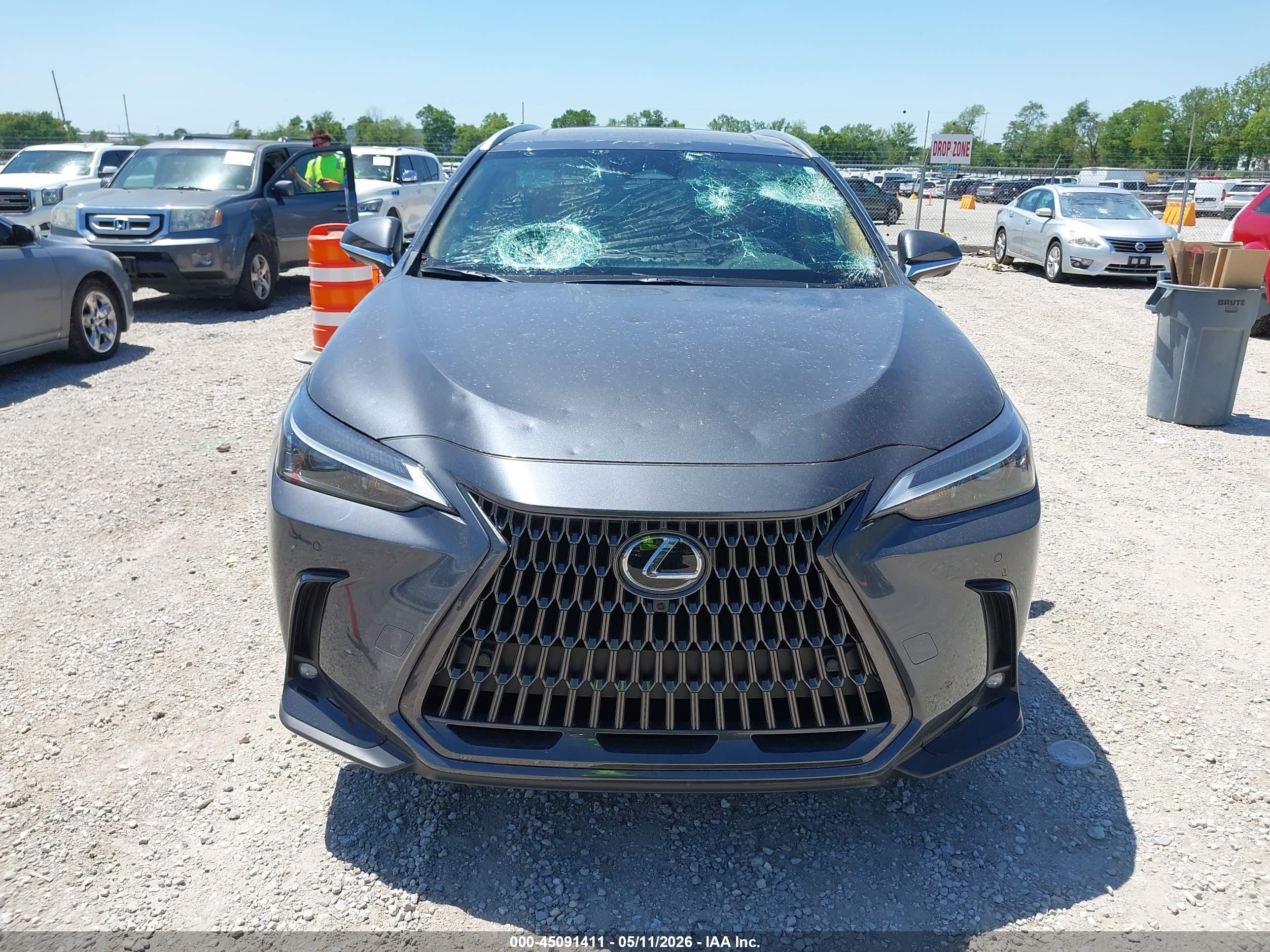 2025 Lexus Nx 350 Premium Gray vin: 2T2GGCEZ4SC081897