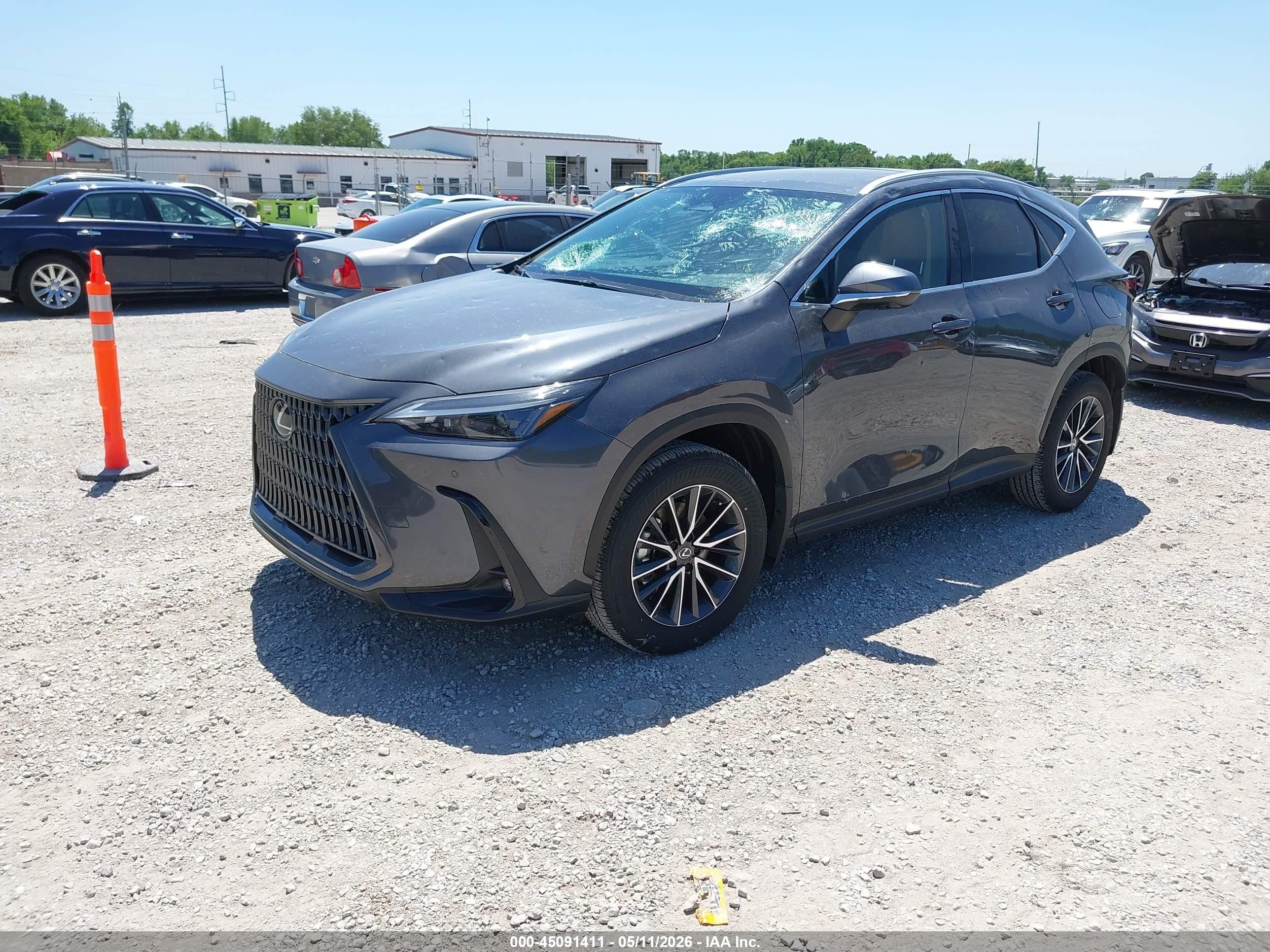 2025 Lexus Nx 350 Premium Gray vin: 2T2GGCEZ4SC081897