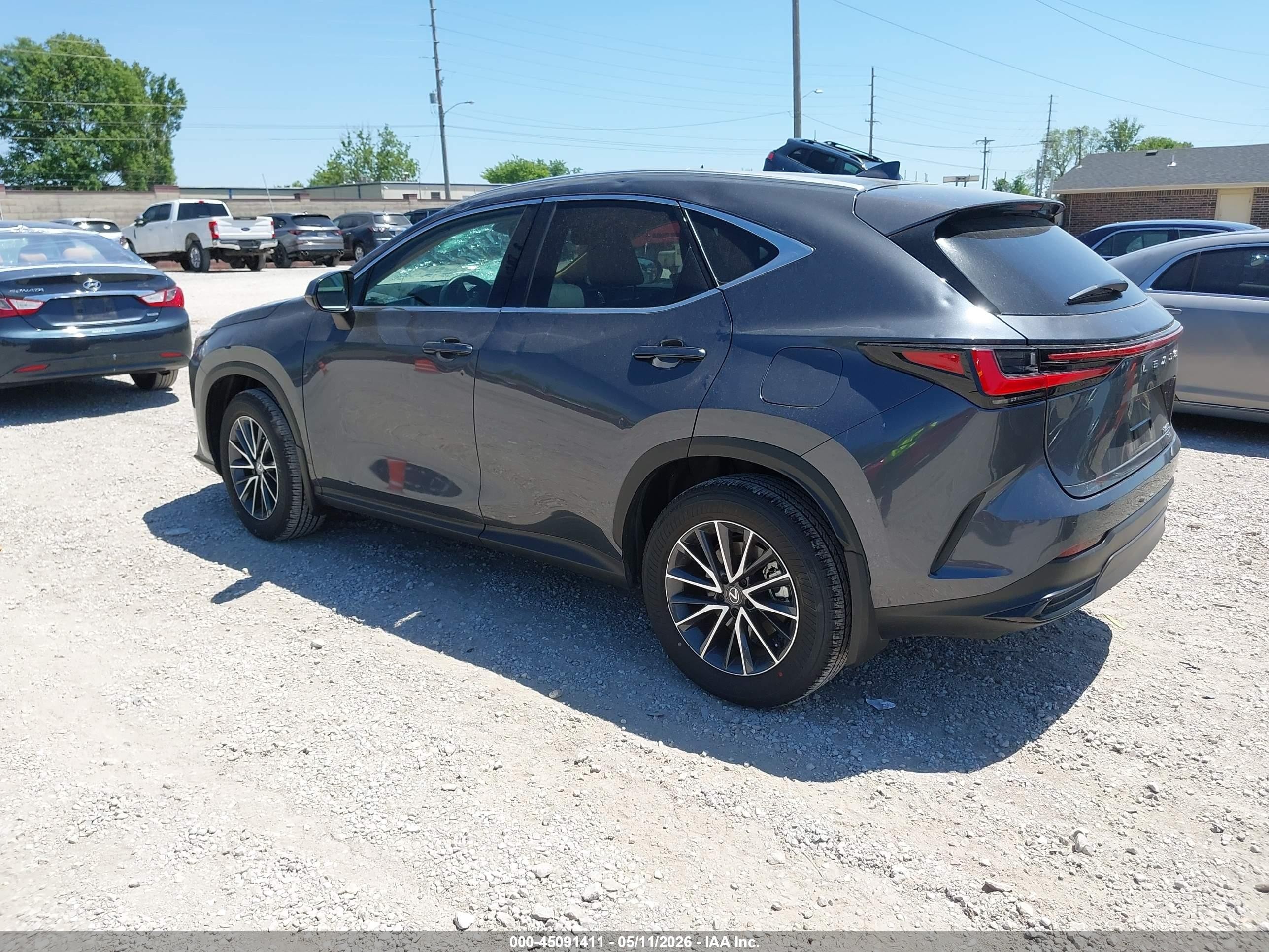 2025 Lexus Nx 350 Premium Gray vin: 2T2GGCEZ4SC081897