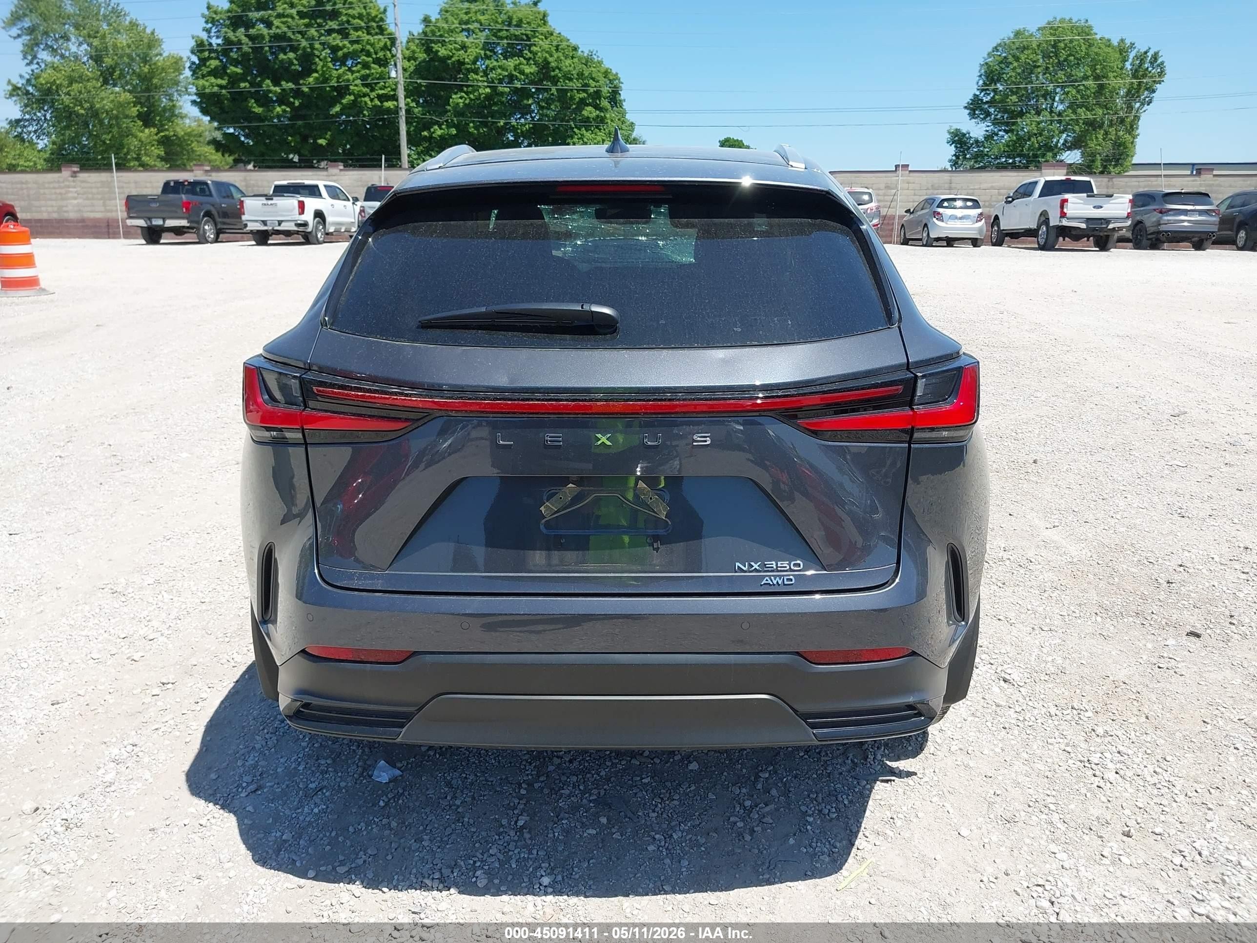 2025 Lexus Nx 350 Premium Gray vin: 2T2GGCEZ4SC081897