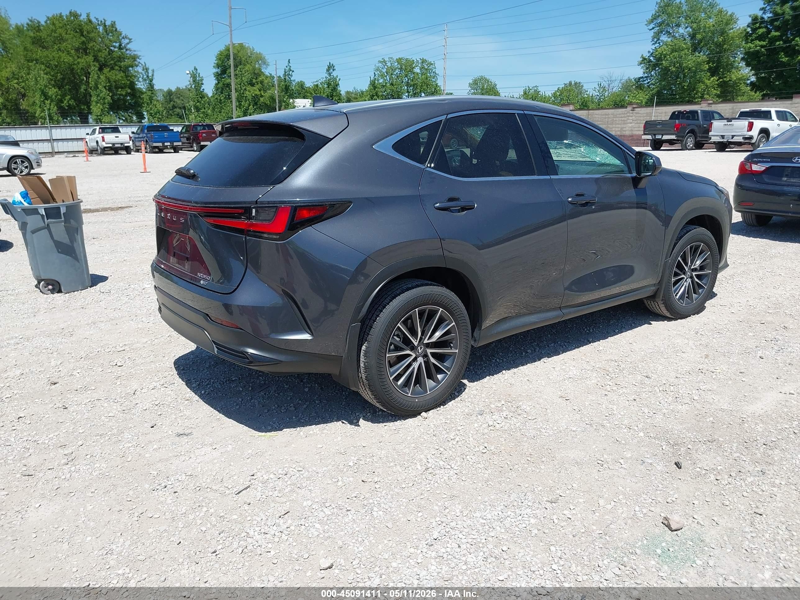 2025 Lexus Nx 350 Premium Gray vin: 2T2GGCEZ4SC081897