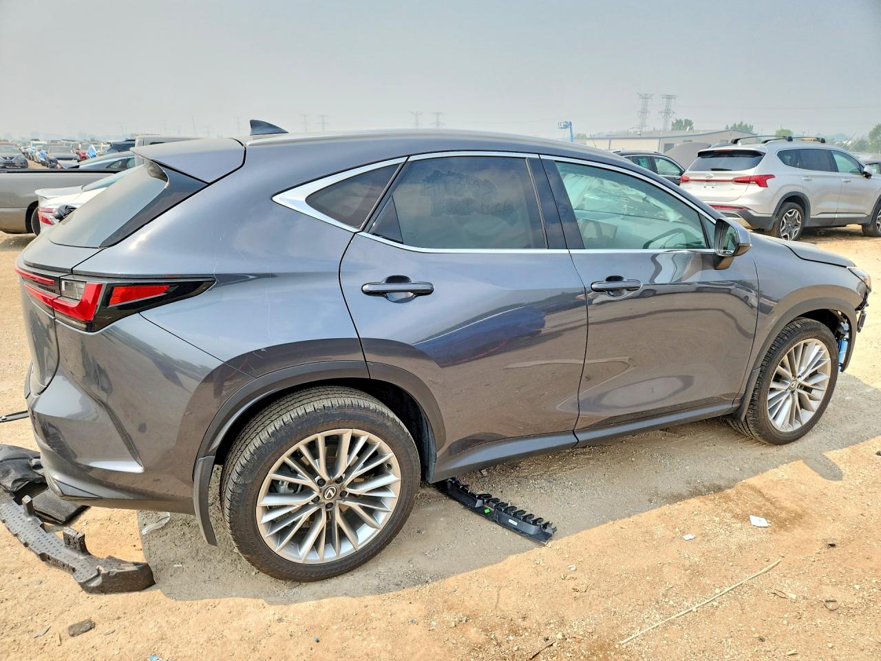 2025 Lexus Nx 350 Premium Gray vin: 2T2GGCEZ5SC066650