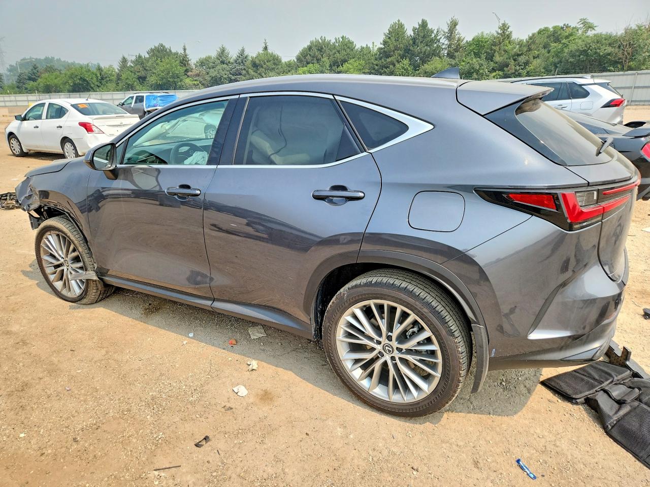 2025 Lexus Nx 350 Premium Gray vin: 2T2GGCEZ5SC066650