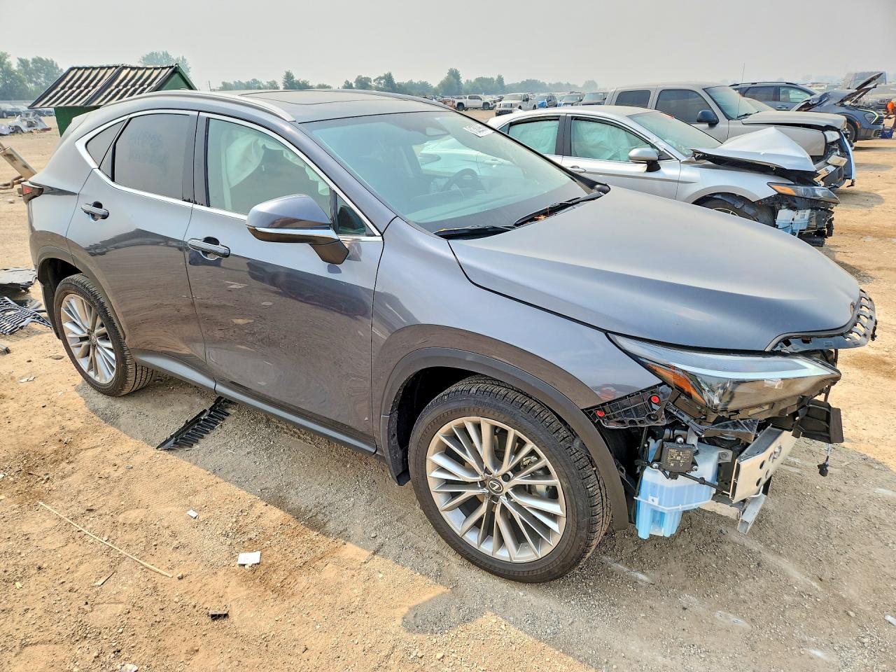2025 Lexus Nx 350 Premium Gray vin: 2T2GGCEZ5SC066650