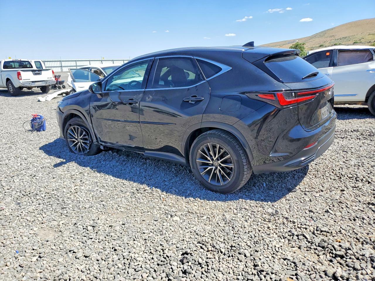 2023 Lexus Nx 350 Black vin: 2T2GGCEZXPC020545
