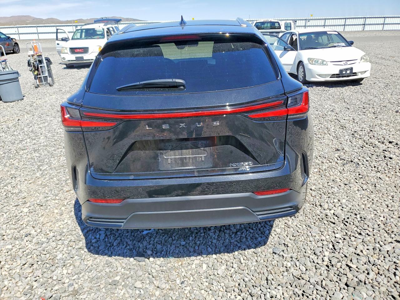 2023 Lexus Nx 350 Black vin: 2T2GGCEZXPC020545