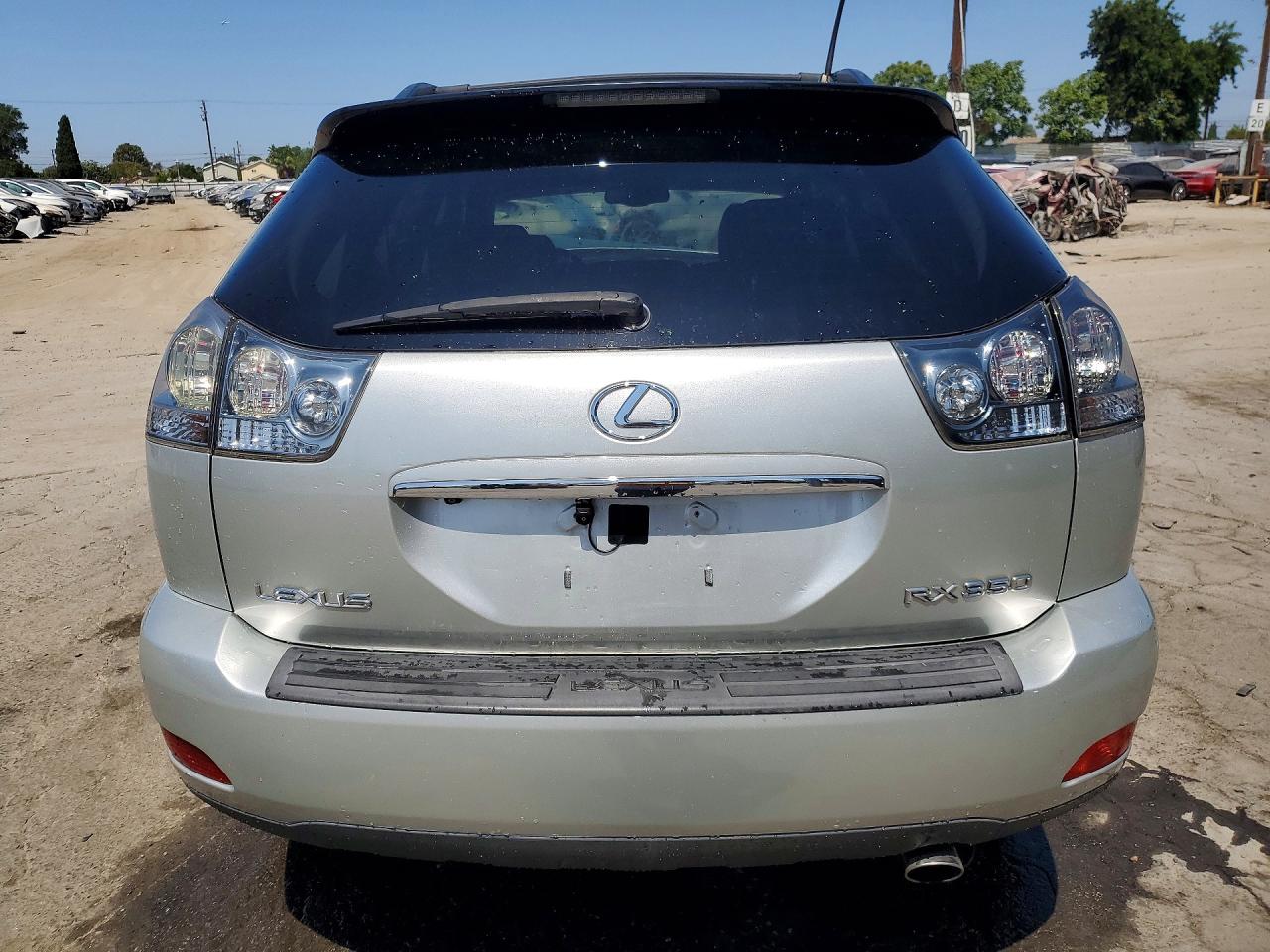 2007 Lexus Rx 350 Silver vin: 2T2GK31U07C001723