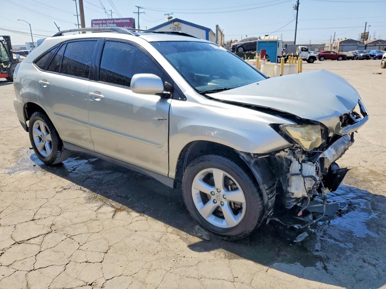 2007 Lexus Rx 350 Silver vin: 2T2GK31U07C001723