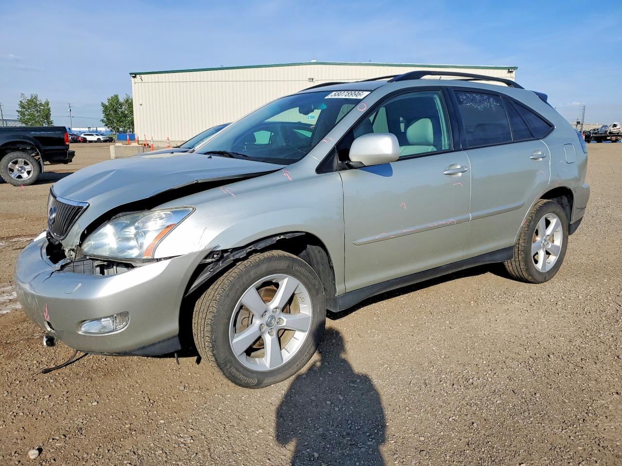 2007 Lexus Rx 350 Silver vin: 2T2GK31U07C001771