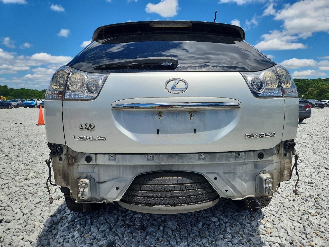 2007 Lexus Rx 350 Серебряный vin: 2T2GK31U07C002418