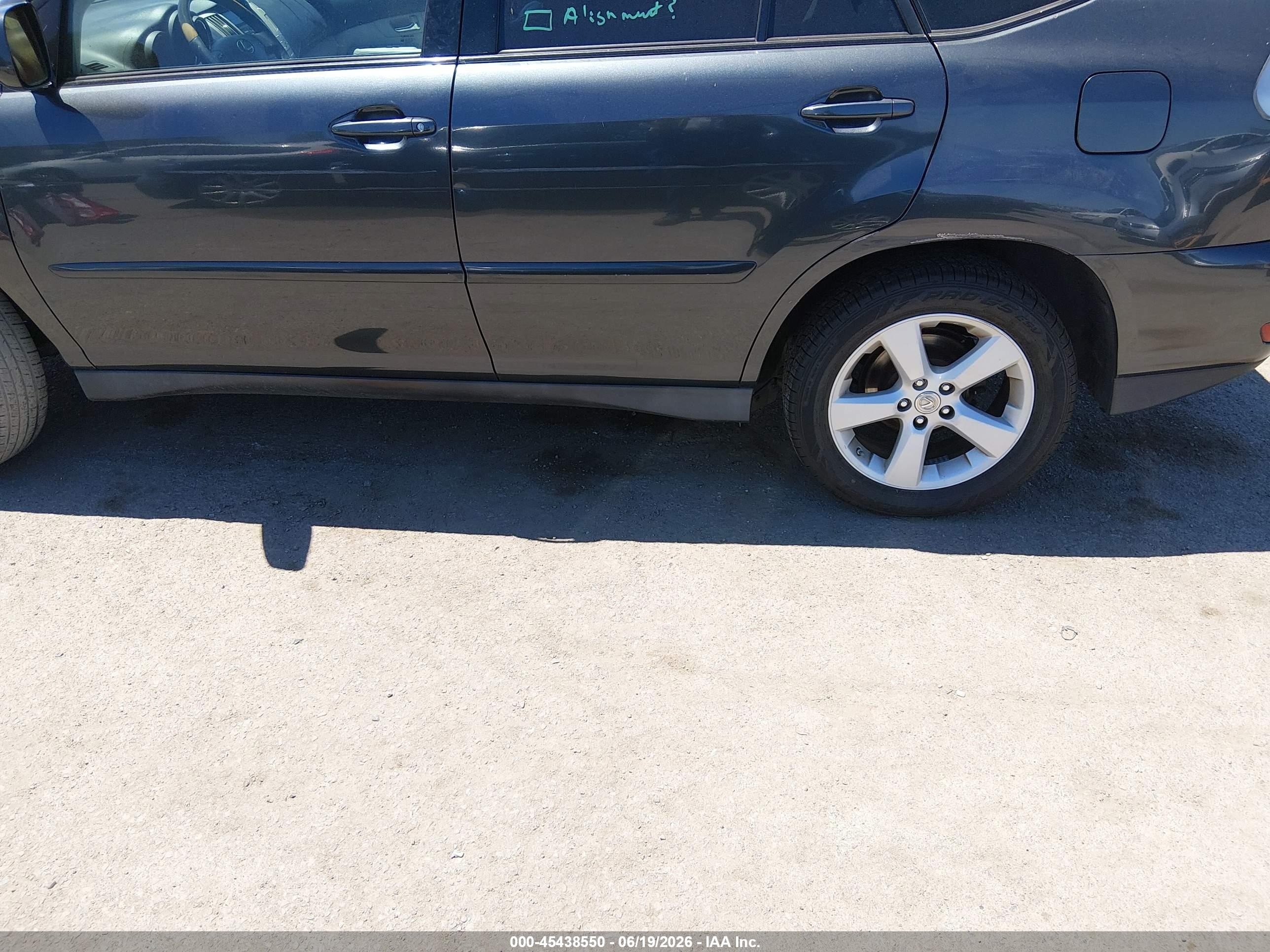 2007 Lexus Rx 350   Черный vin: 2T2GK31U07C002452