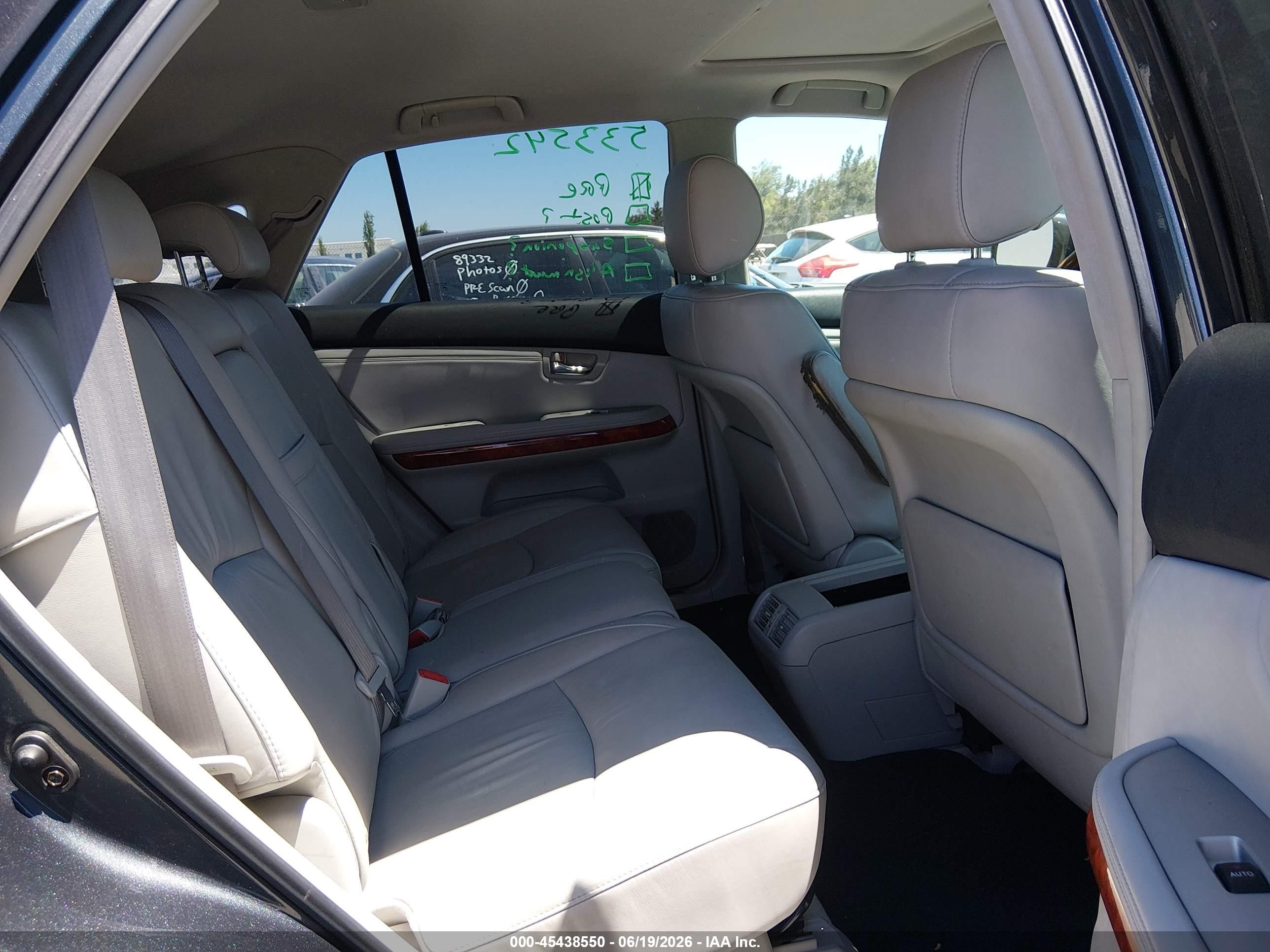 2007 Lexus Rx 350   Черный vin: 2T2GK31U07C002452