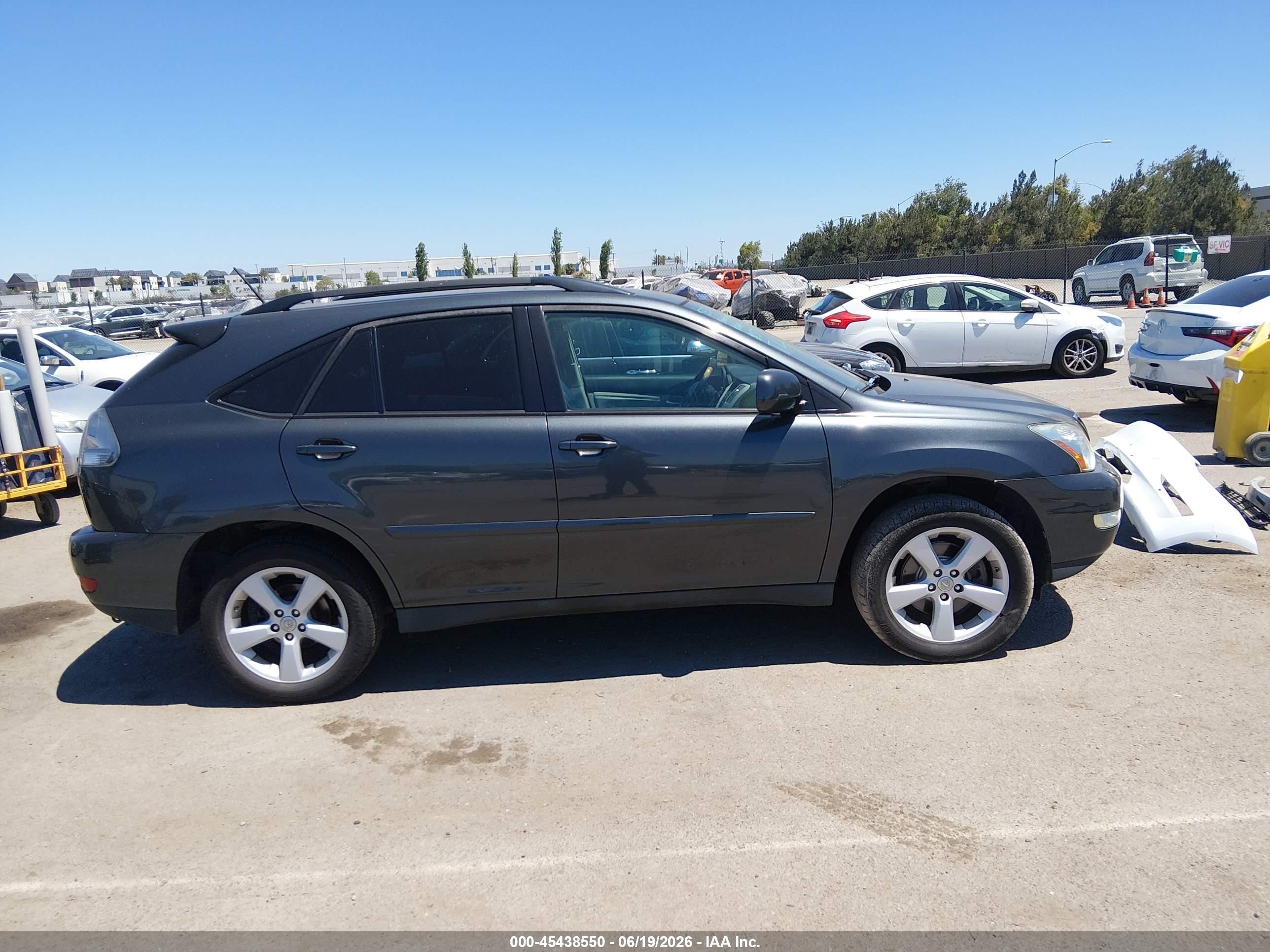 2007 Lexus Rx 350   Черный vin: 2T2GK31U07C002452