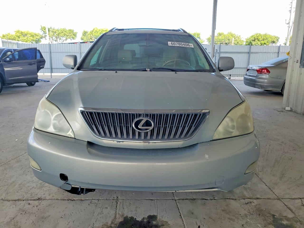 2007 Lexus Rx 350 Silver vin: 2T2GK31U07C012978