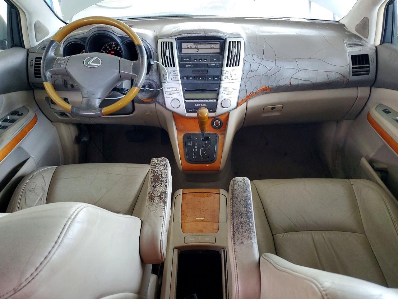 2007 Lexus Rx 350 Silver vin: 2T2GK31U07C012978