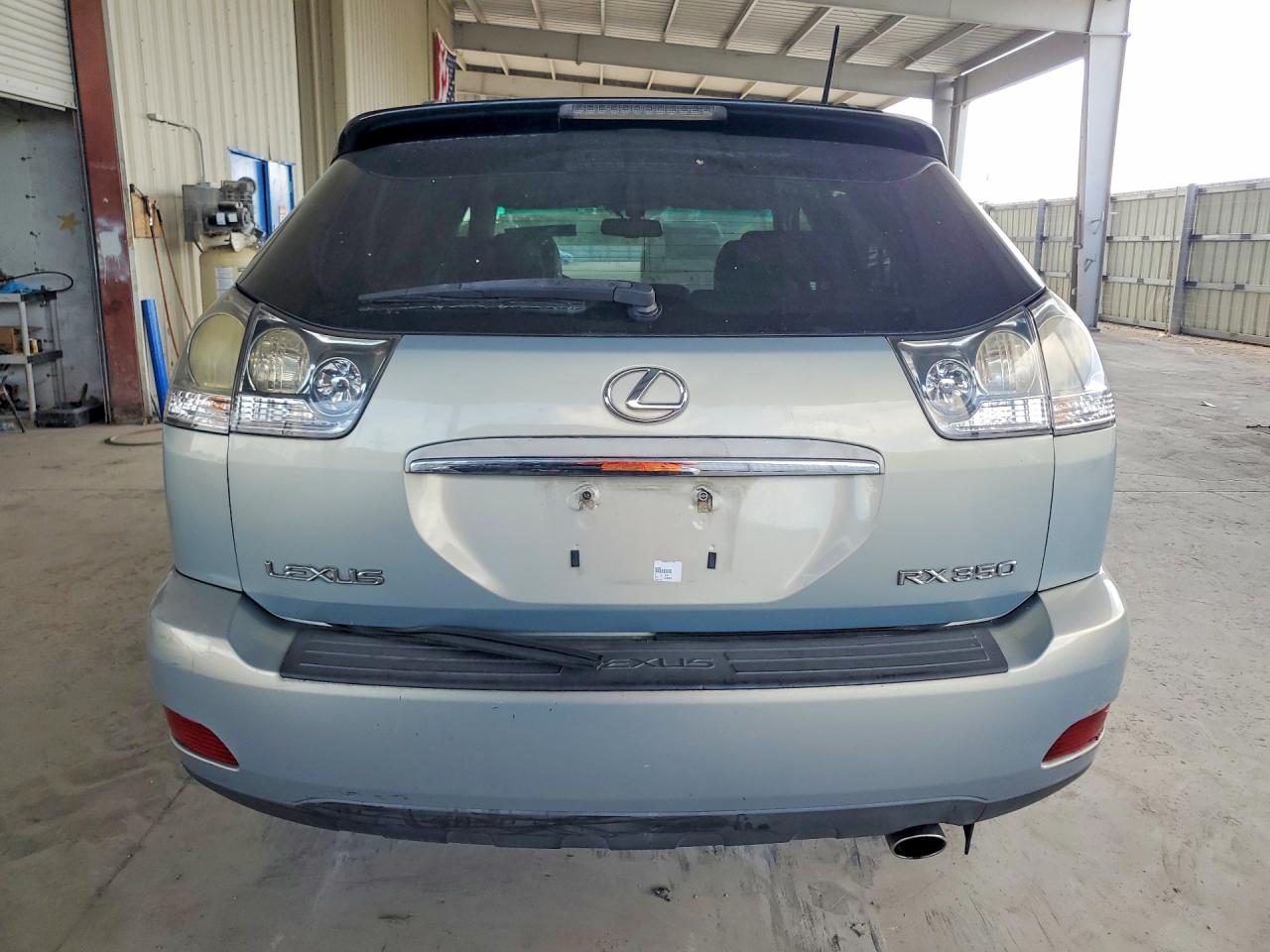 2007 Lexus Rx 350 Silver vin: 2T2GK31U07C012978