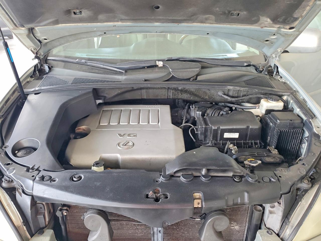 2007 Lexus Rx 350 Silver vin: 2T2GK31U07C012978