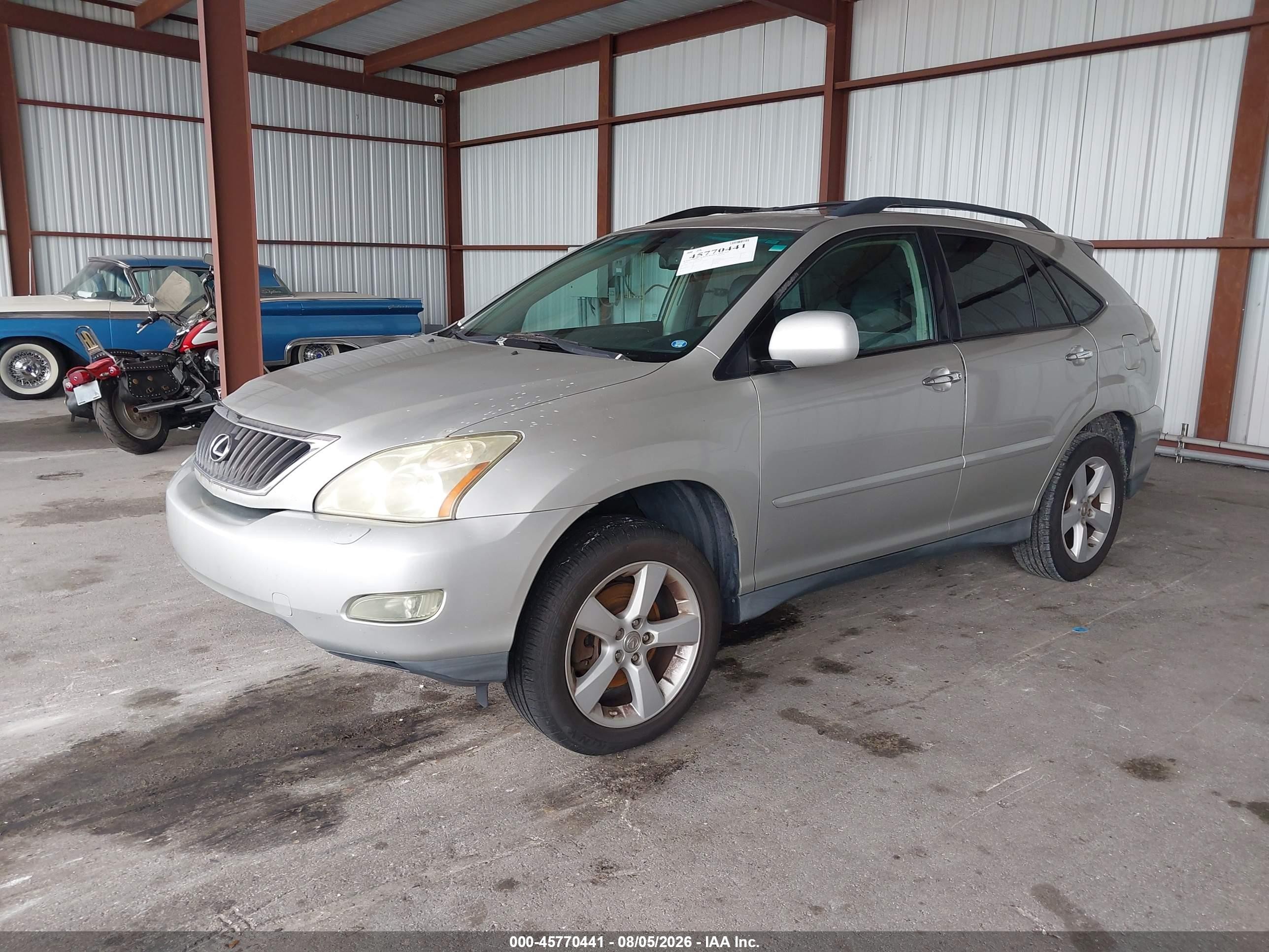 2008 Lexus Rx 350   Silver vin: 2T2GK31U08C027823