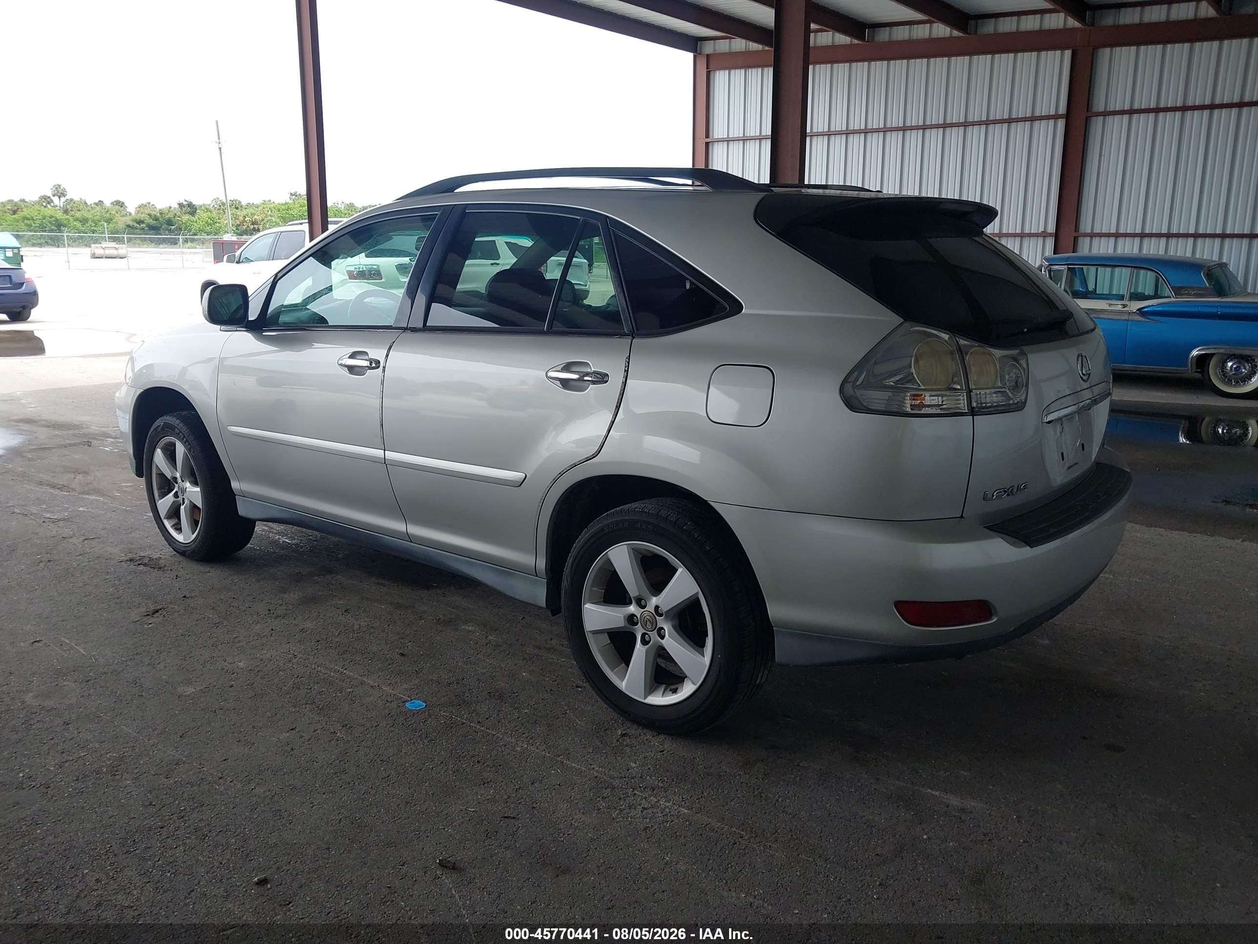 2008 Lexus Rx 350   Silver vin: 2T2GK31U08C027823