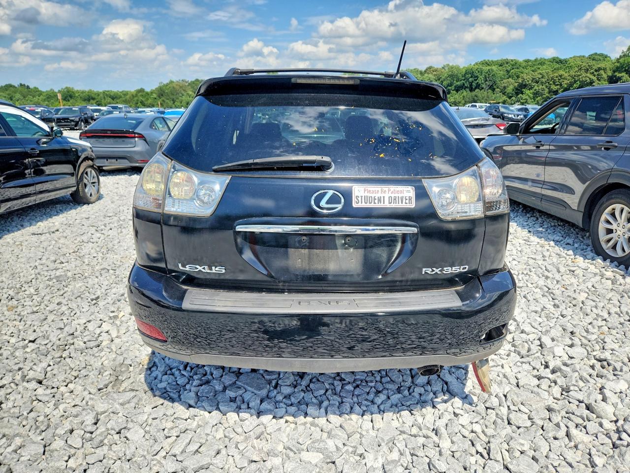 2008 Lexus Rx 350 Black vin: 2T2GK31U08C028079