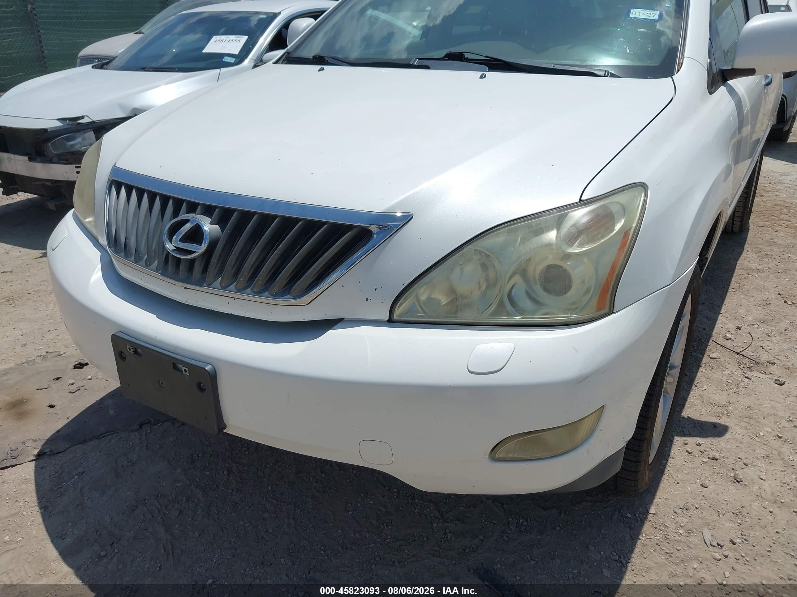 2008 Lexus Rx 350   Белый vin: 2T2GK31U08C034545
