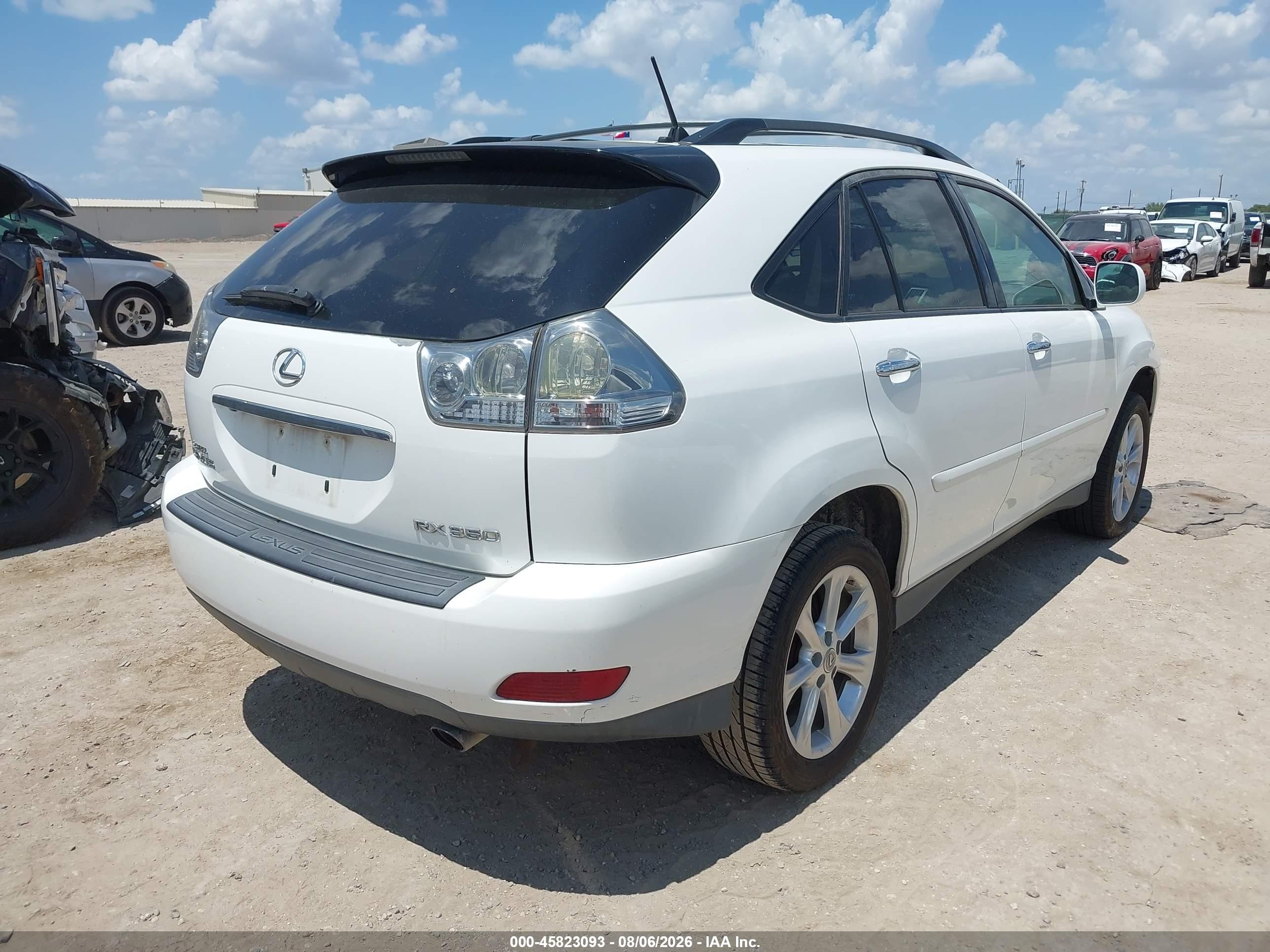 2008 Lexus Rx 350   Белый vin: 2T2GK31U08C034545