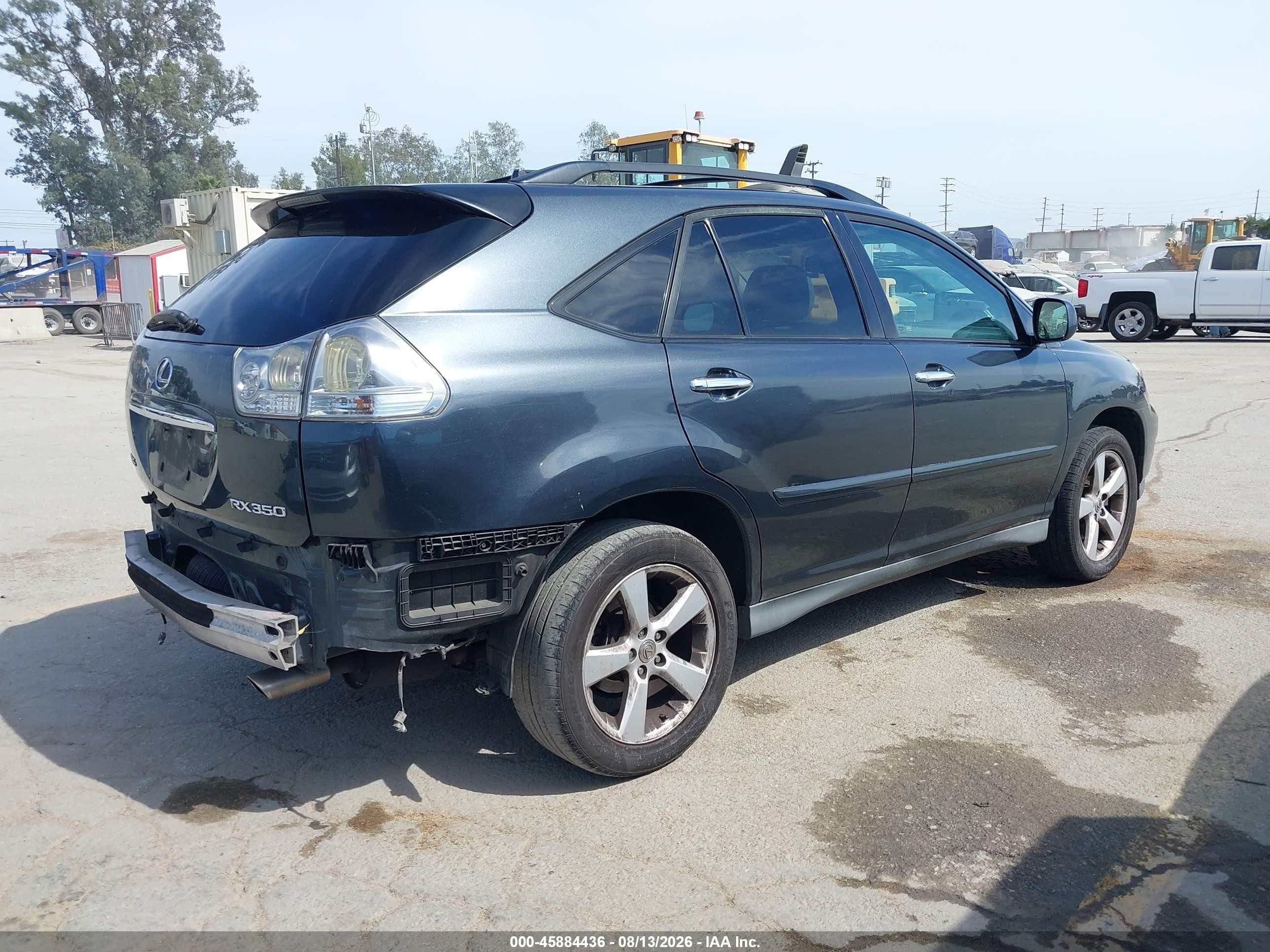 2008 Lexus Rx 350   Gray vin: 2T2GK31U08C037414
