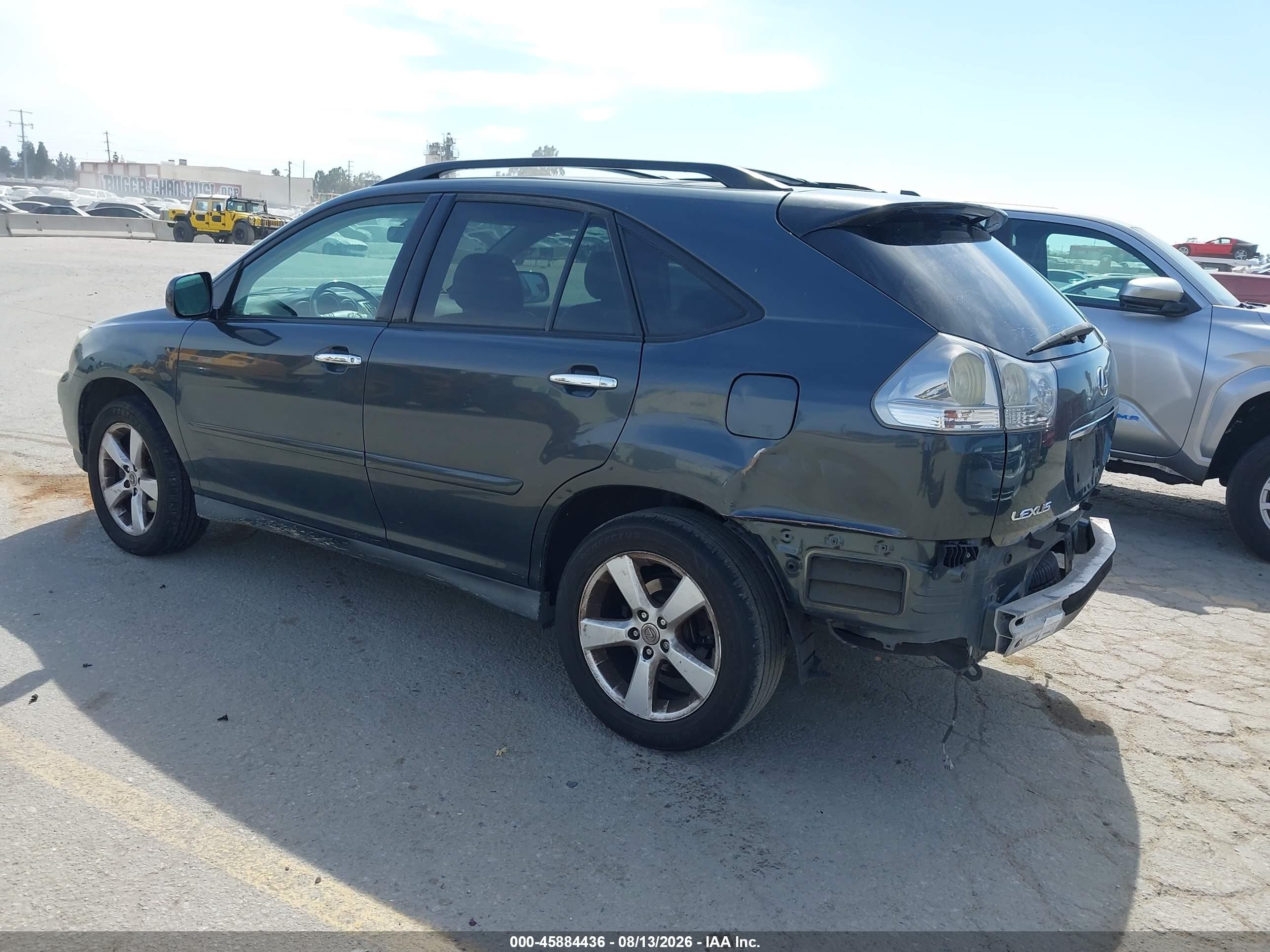 2008 Lexus Rx 350   Gray vin: 2T2GK31U08C037414