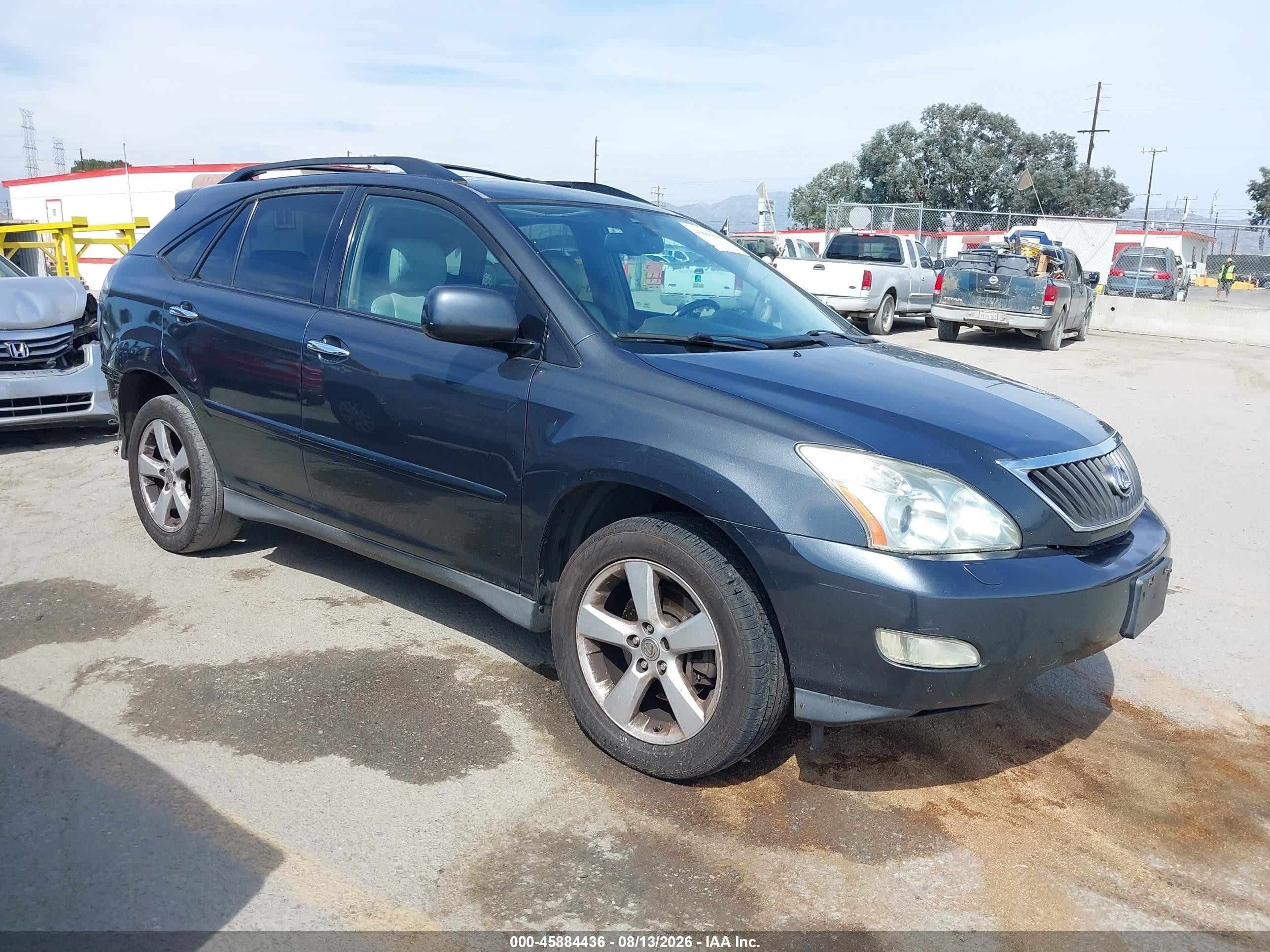 2008 Lexus Rx 350   Gray vin: 2T2GK31U08C037414