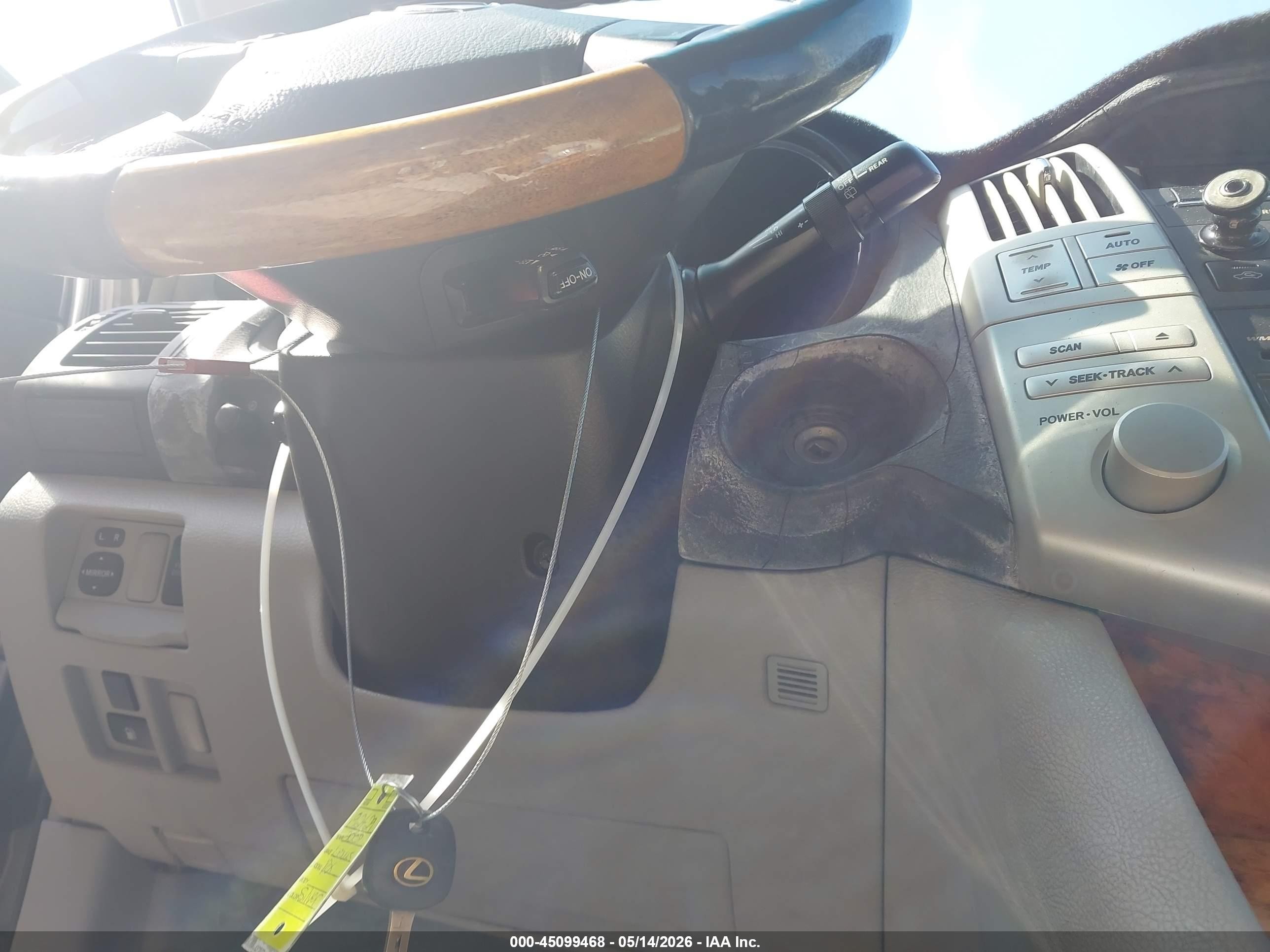 2008 Lexus Rx 350 Silver vin: 2T2GK31U08C038787