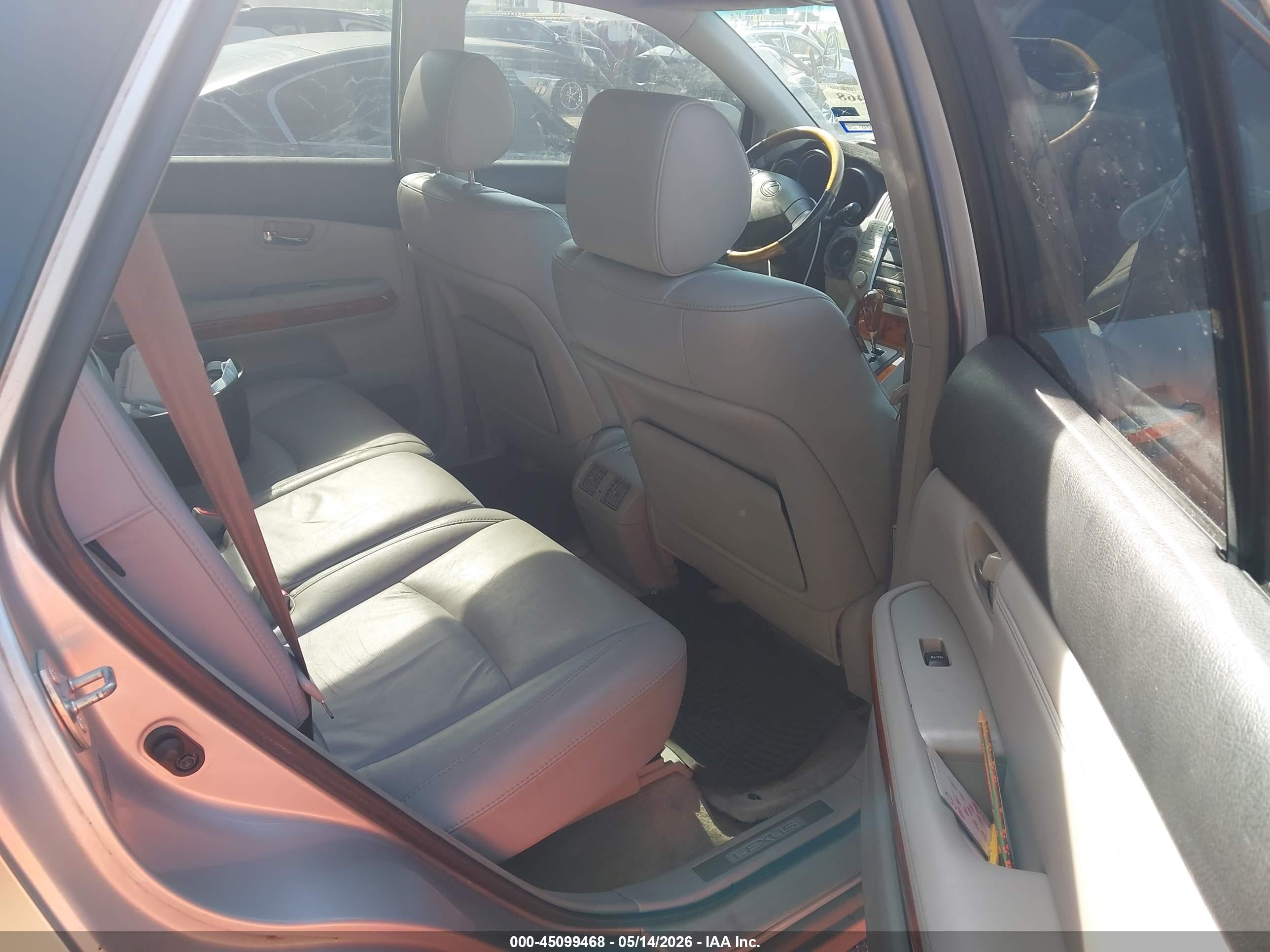 2008 Lexus Rx 350 Silver vin: 2T2GK31U08C038787