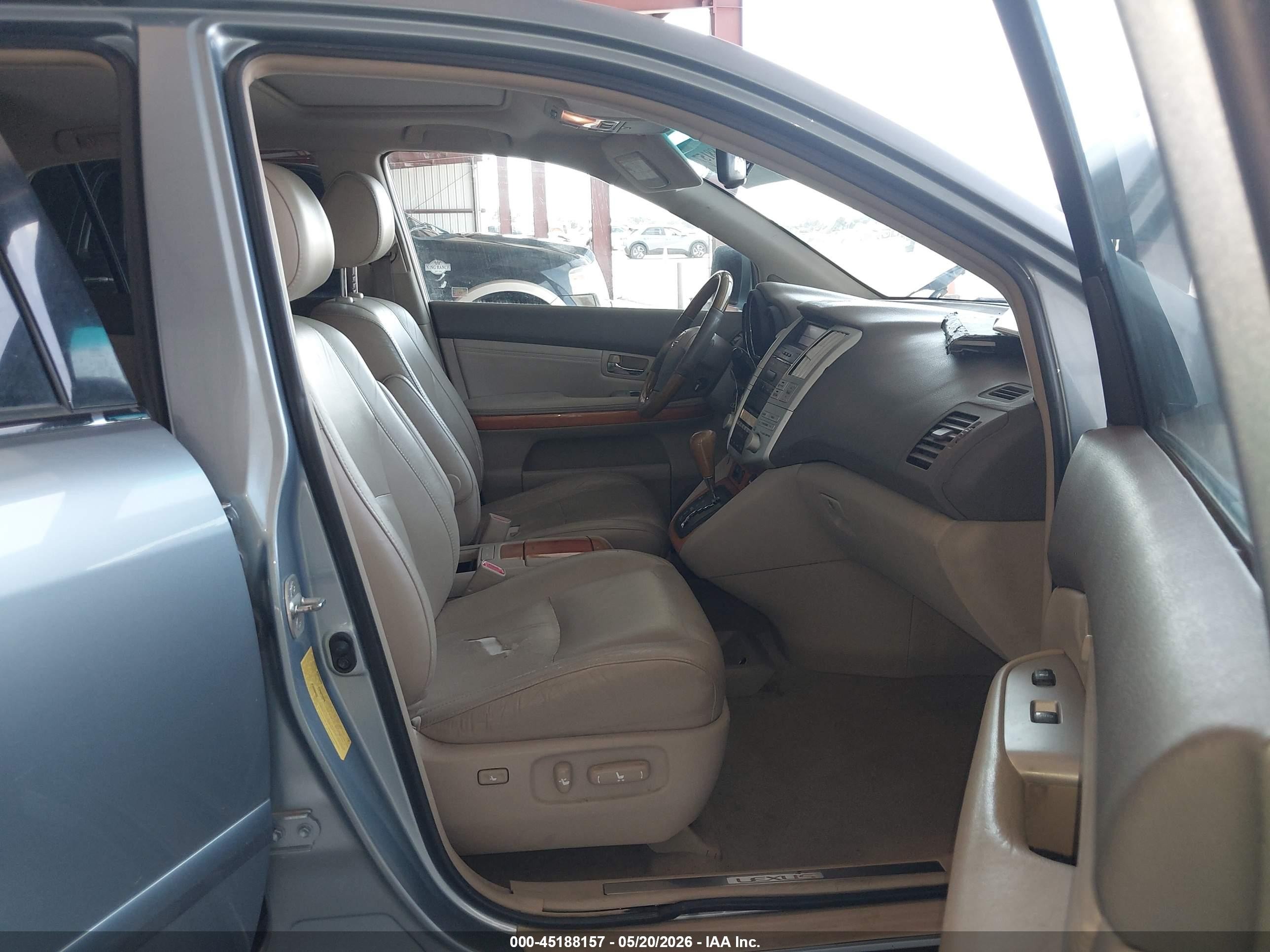 2008 Lexus Rx 350   Blue vin: 2T2GK31U08C053371