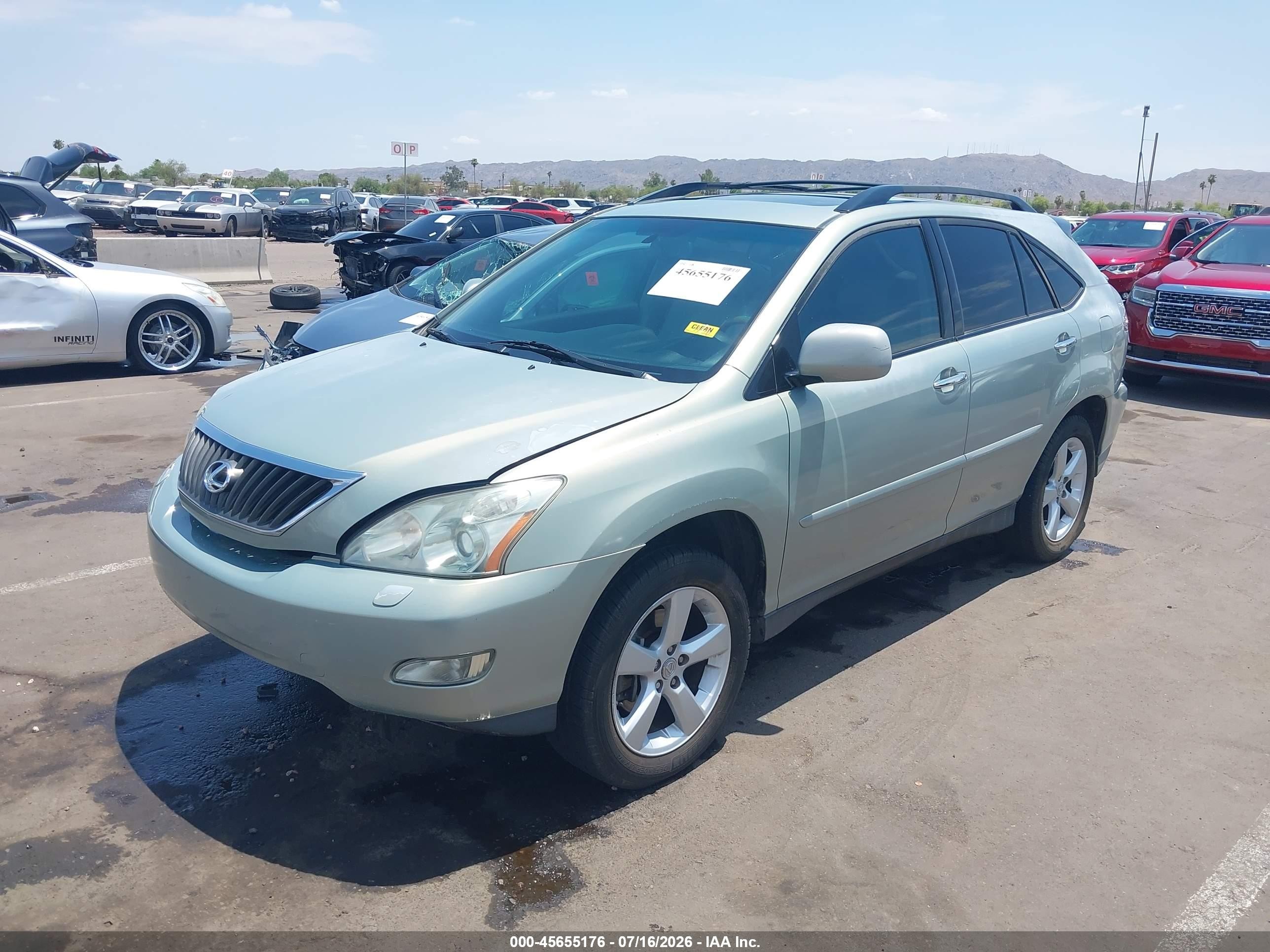 2009 Lexus Rx 350   Gray vin: 2T2GK31U09C058474