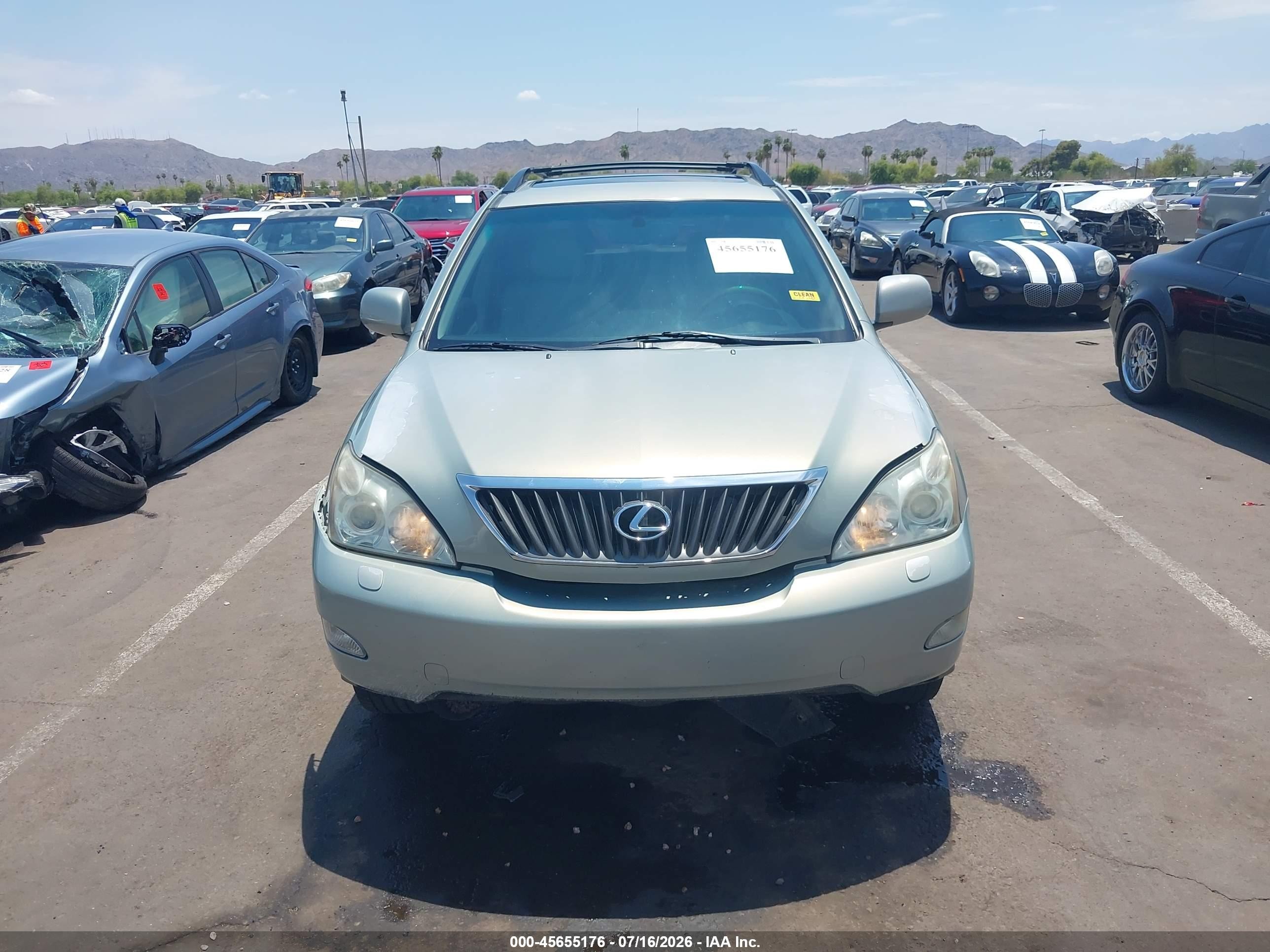 2009 Lexus Rx 350   Gray vin: 2T2GK31U09C058474