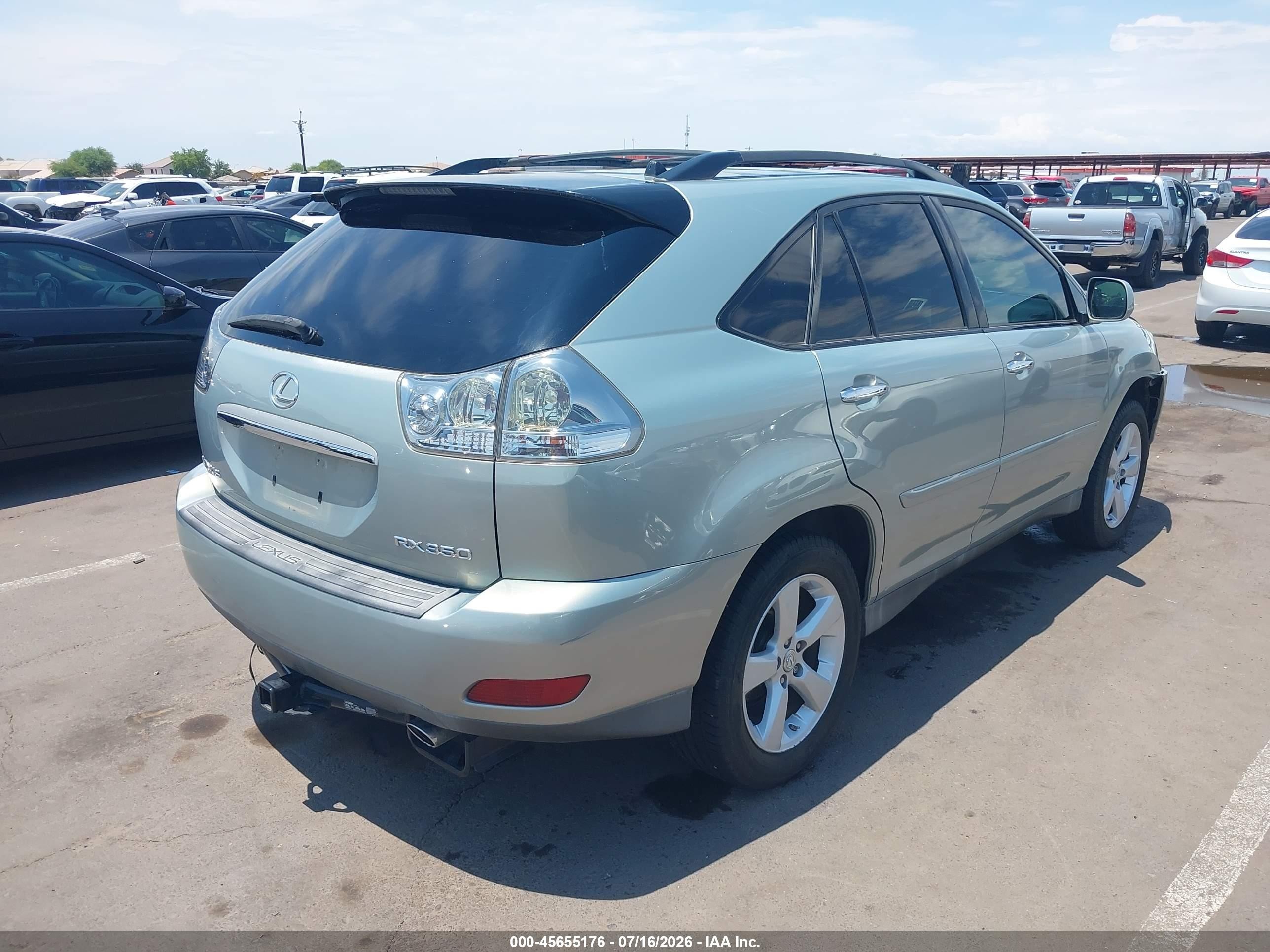2009 Lexus Rx 350   Gray vin: 2T2GK31U09C058474