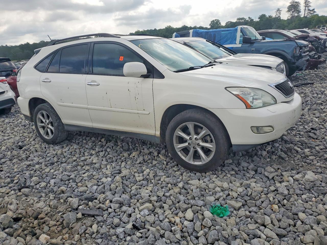 2009 Lexus Rx 350 White vin: 2T2GK31U09C063206