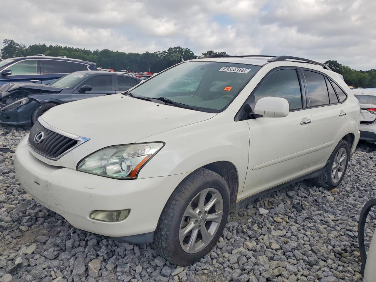 2009 Lexus Rx 350 White vin: 2T2GK31U09C063206