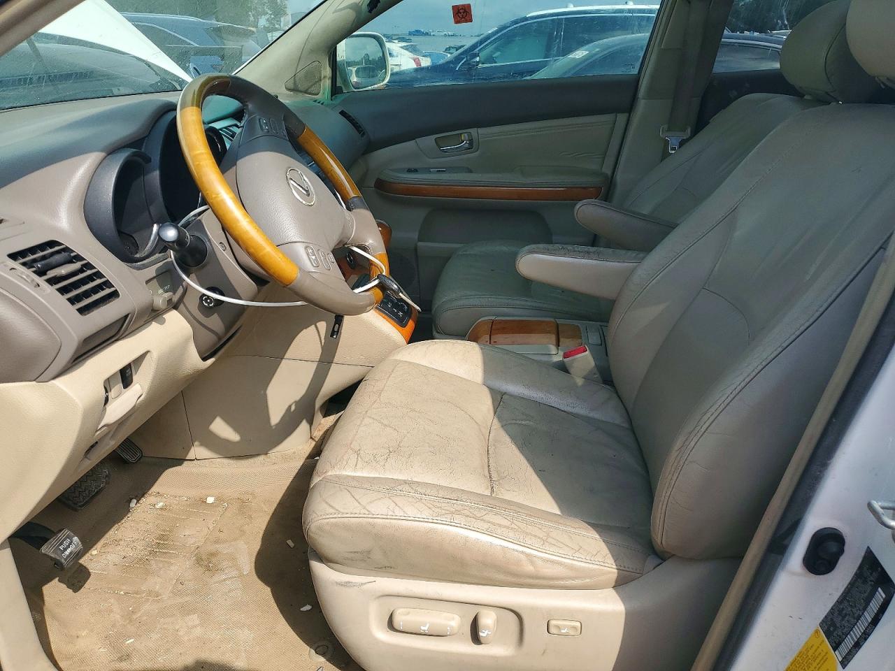 2009 Lexus Rx 350 White vin: 2T2GK31U09C063206