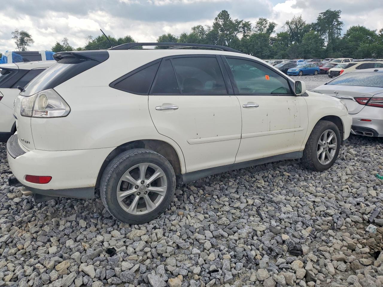 2009 Lexus Rx 350 White vin: 2T2GK31U09C063206