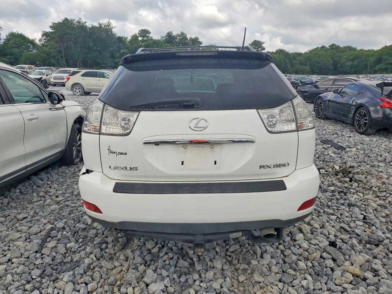 2009 Lexus Rx 350 White vin: 2T2GK31U09C063206