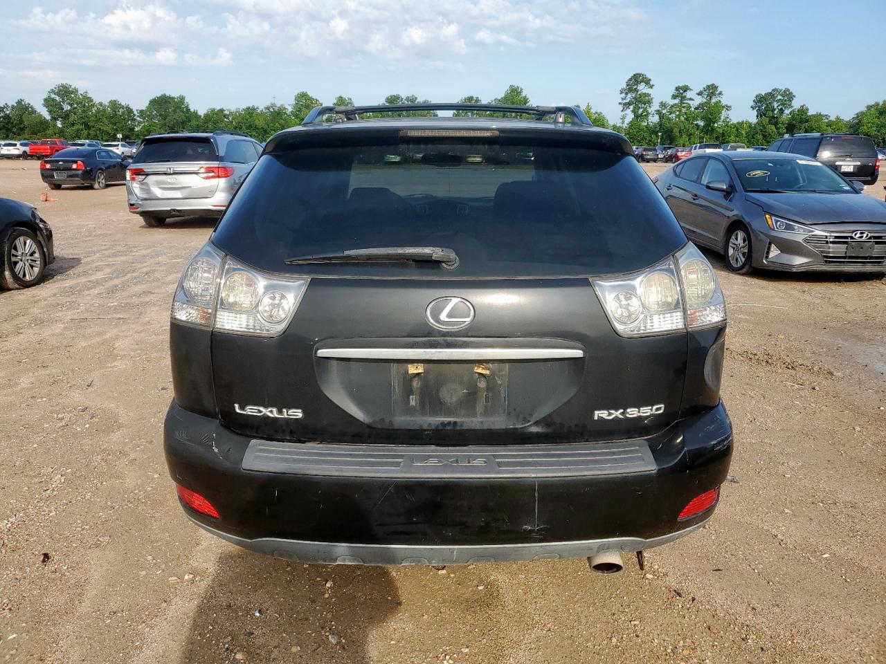 2009 Lexus Rx 350 Черный vin: 2T2GK31U09C066249